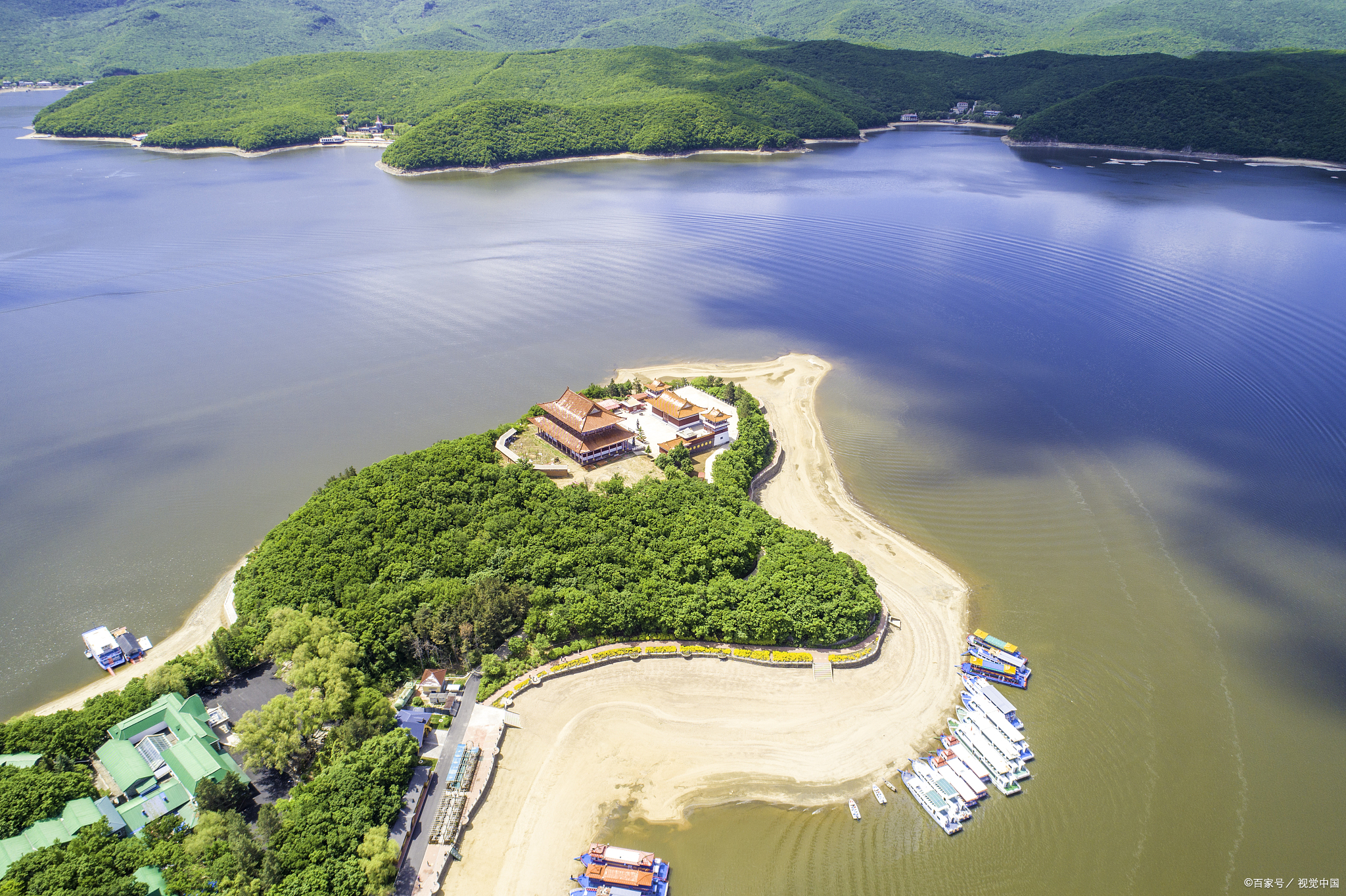 天屿湖风景图片图片