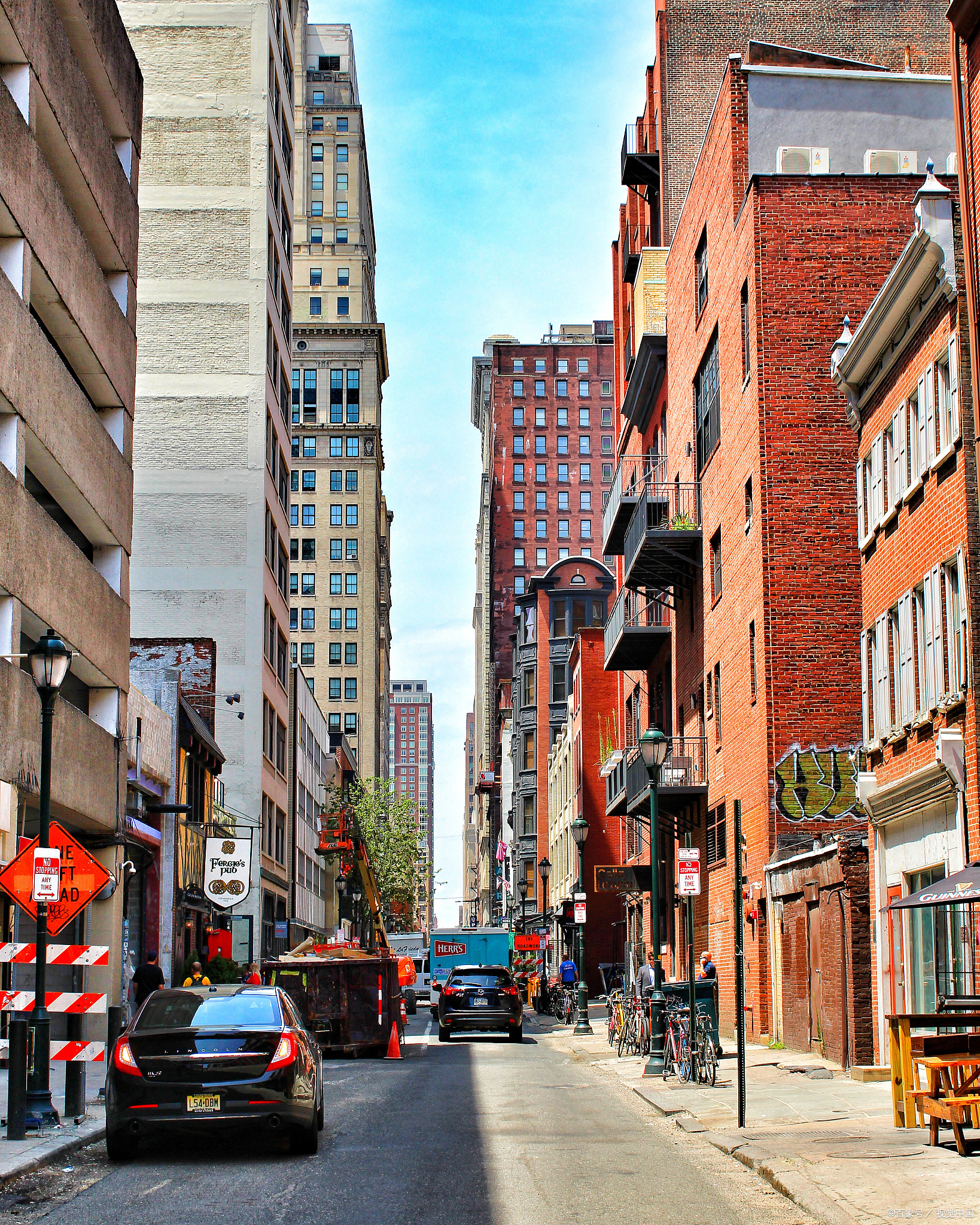 物街拍图片国外城市街区外国拥挤街区欧美时尚街头街景秋季国外街道