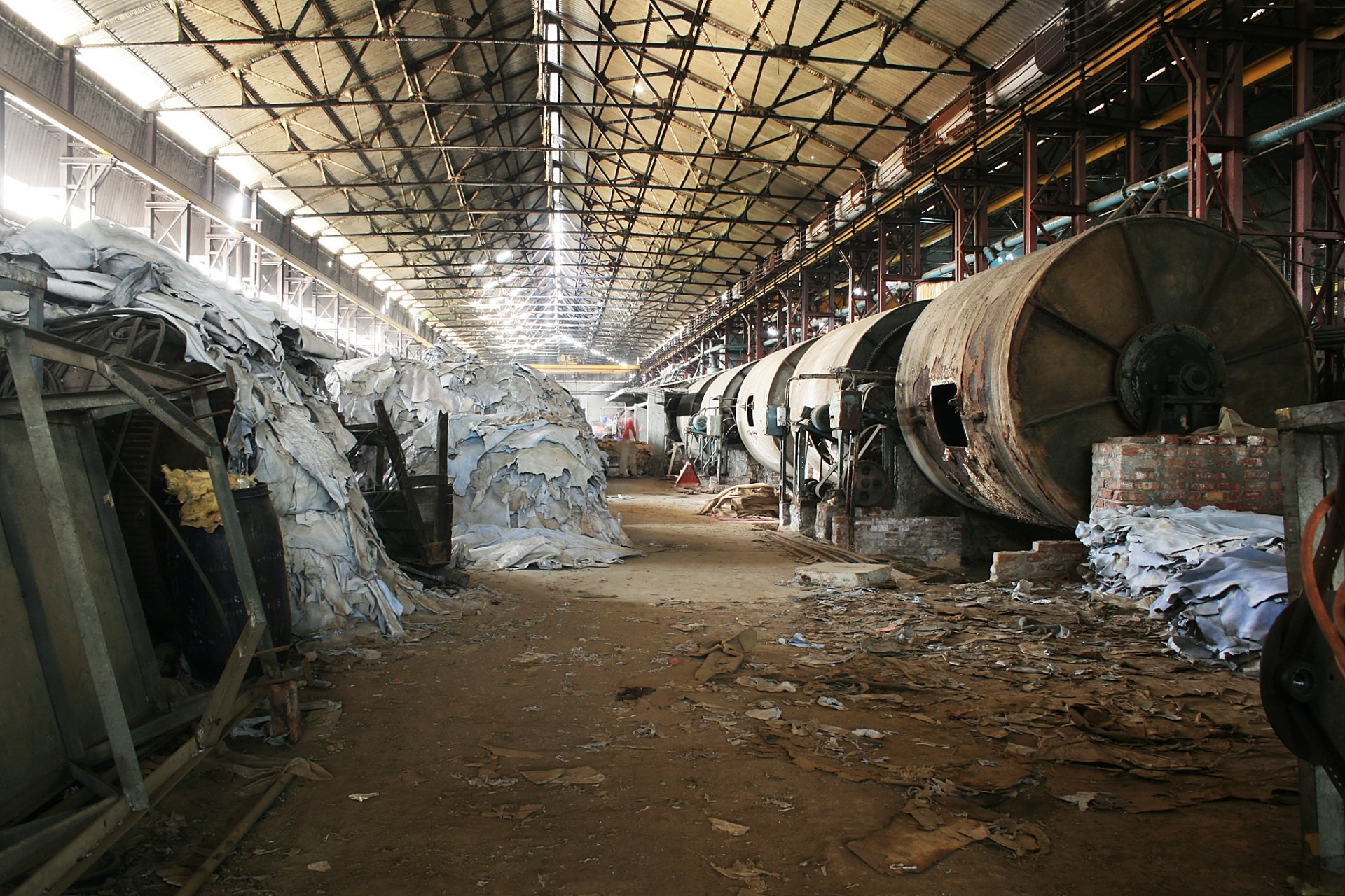 原沈阳铸造厂翻砂车间这座车间建于1956年,代表了当时的工业历史