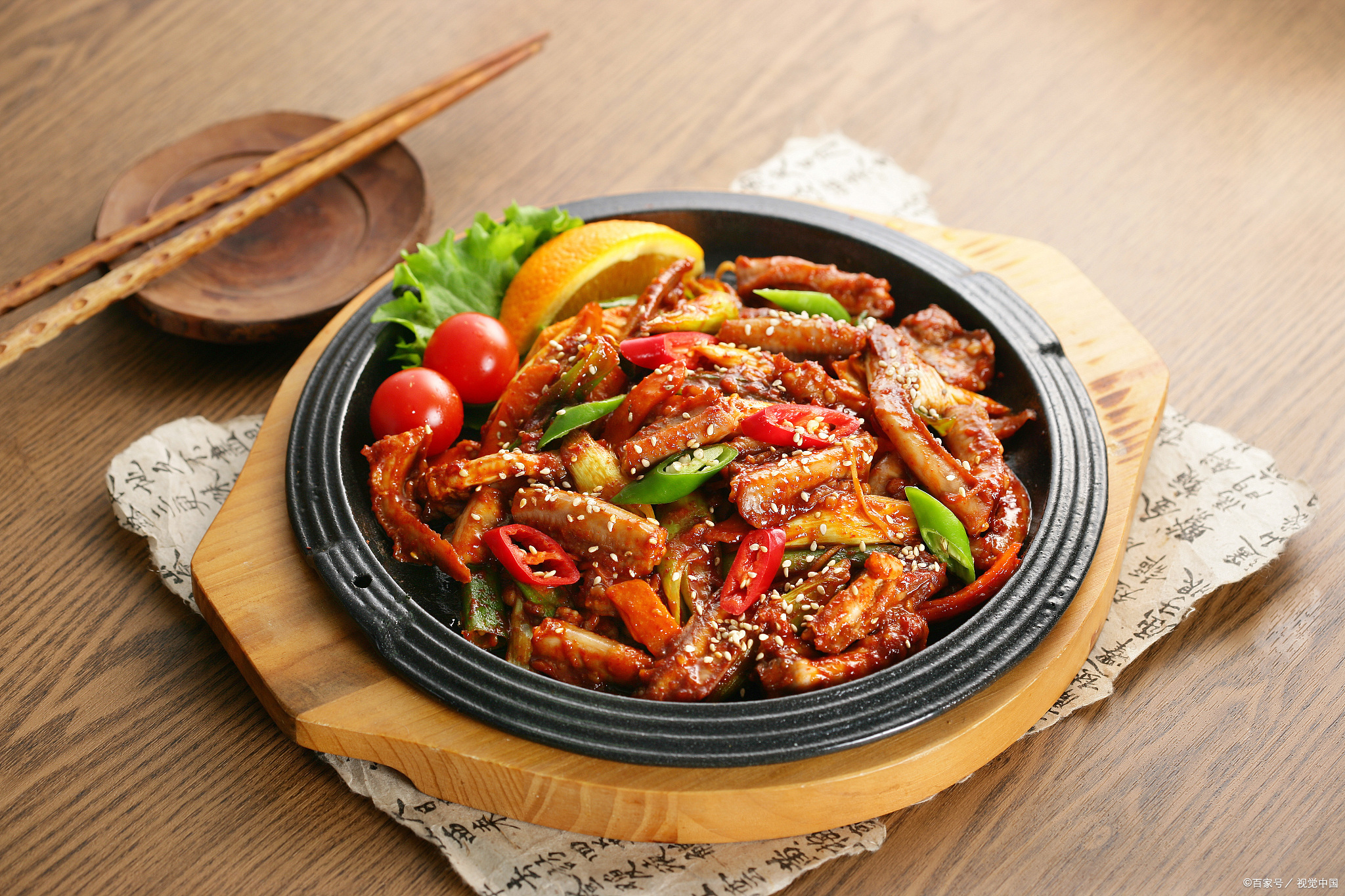 铁板猪杂,在家里也可以做出酒店的味道