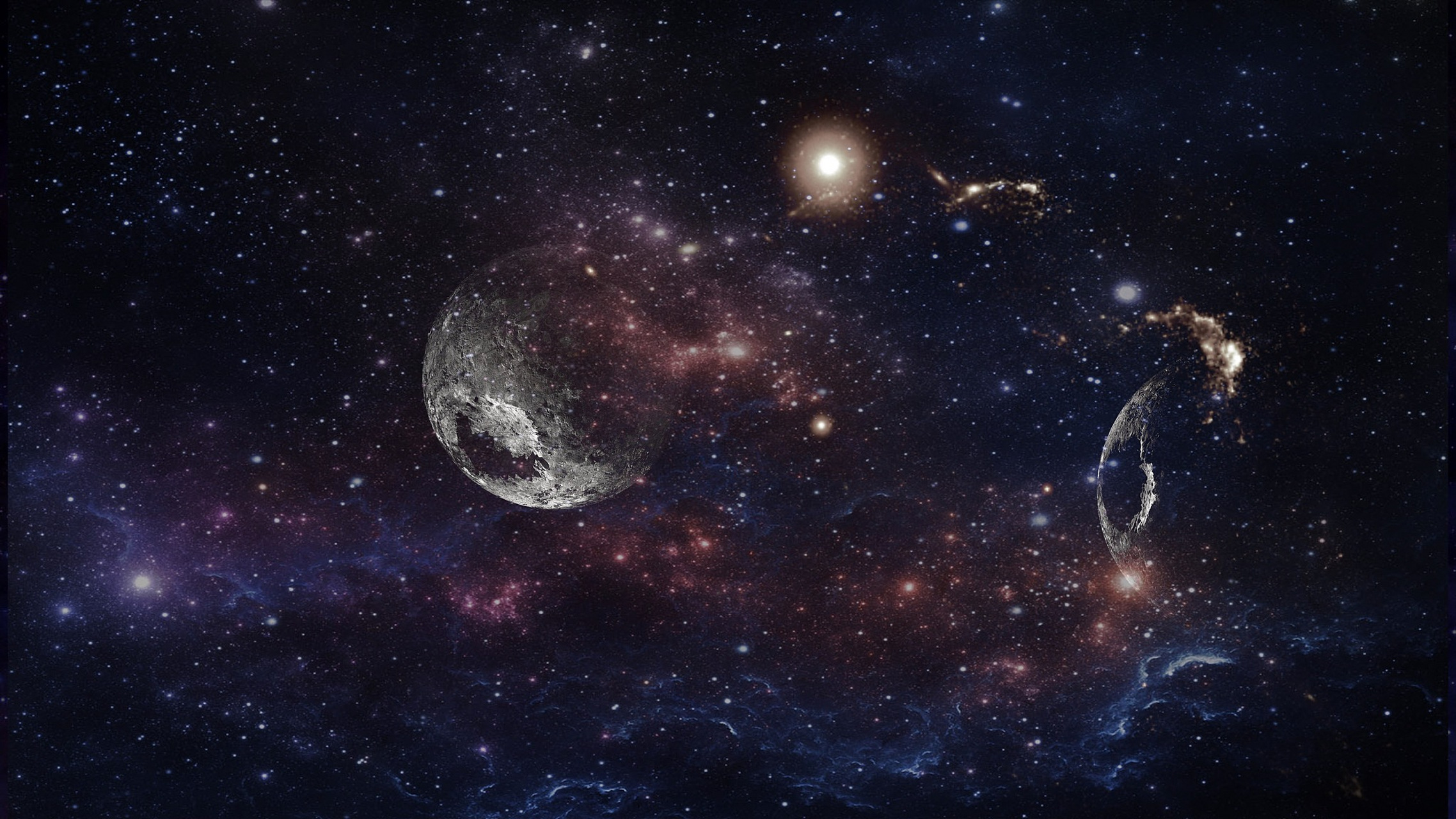 在宇宙空间中充斥着一种微波辐射,这被称为"宇宙微波背景辐射"(cmb