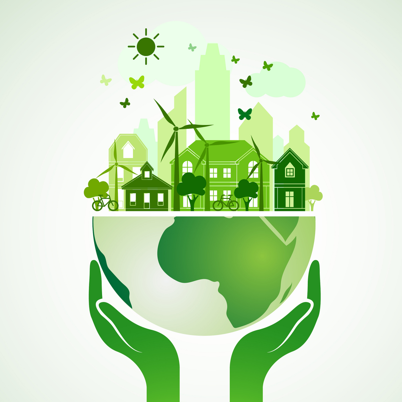 说到环保,你会想到什么?绿色生活,低碳出行,还是东方电气?