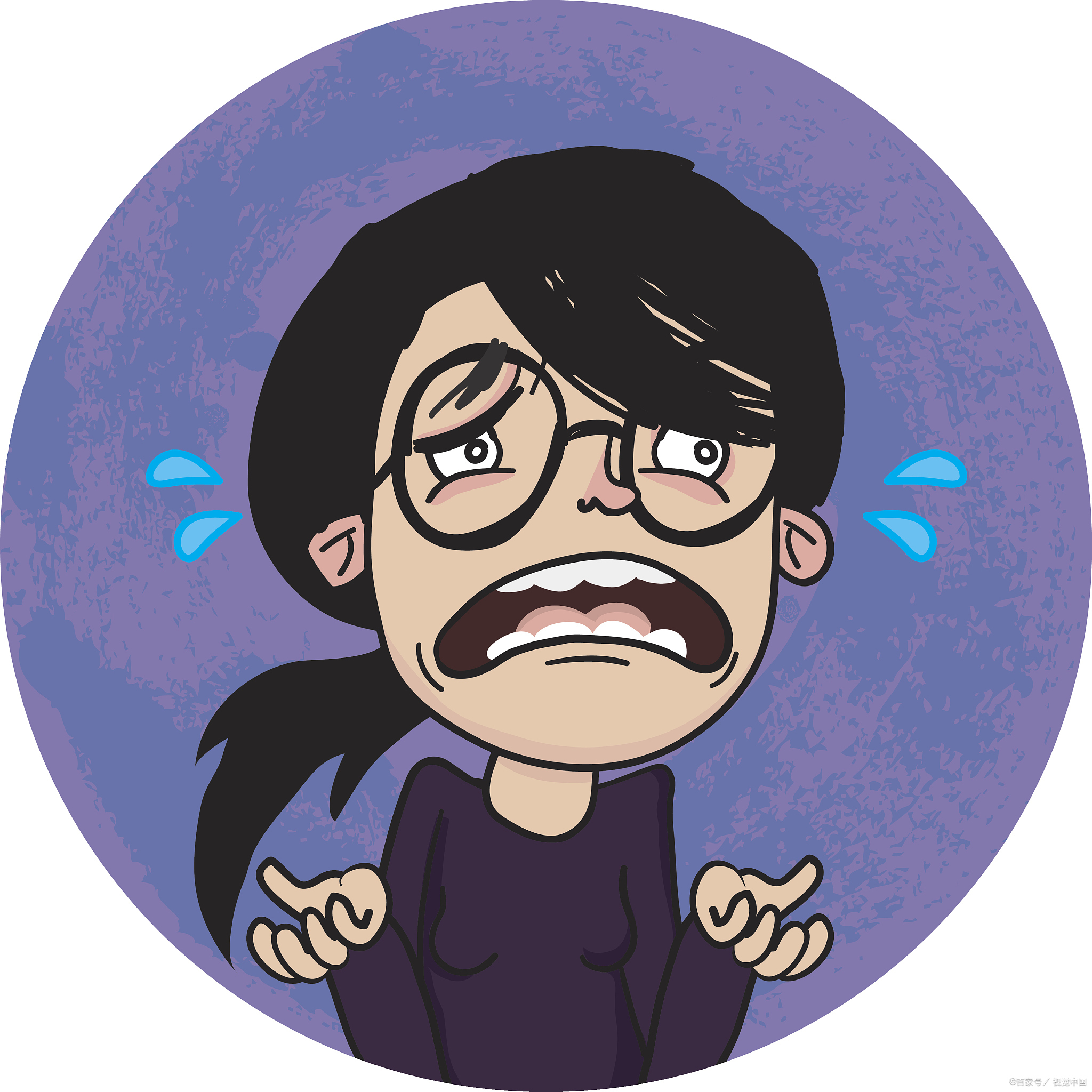 过度紧张情绪反应人很紧张心情紧张的图片紧张综合症适合心情的图片