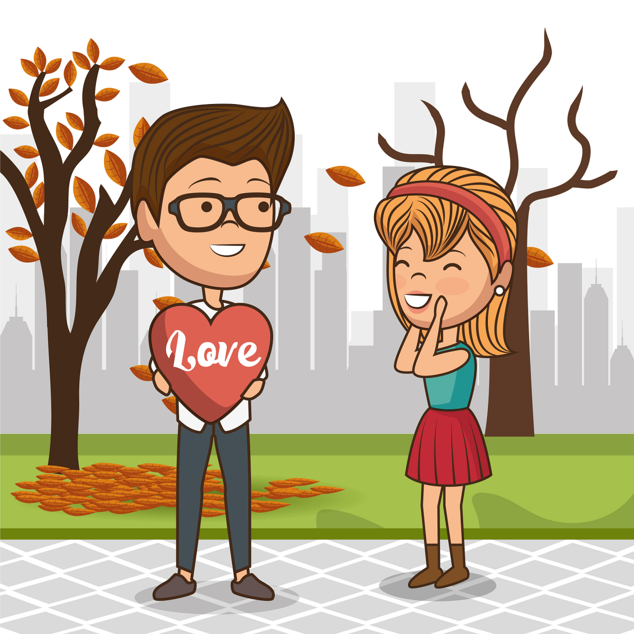 两情相悦,爱意浓浓, 无需多言,眼中已尽露.