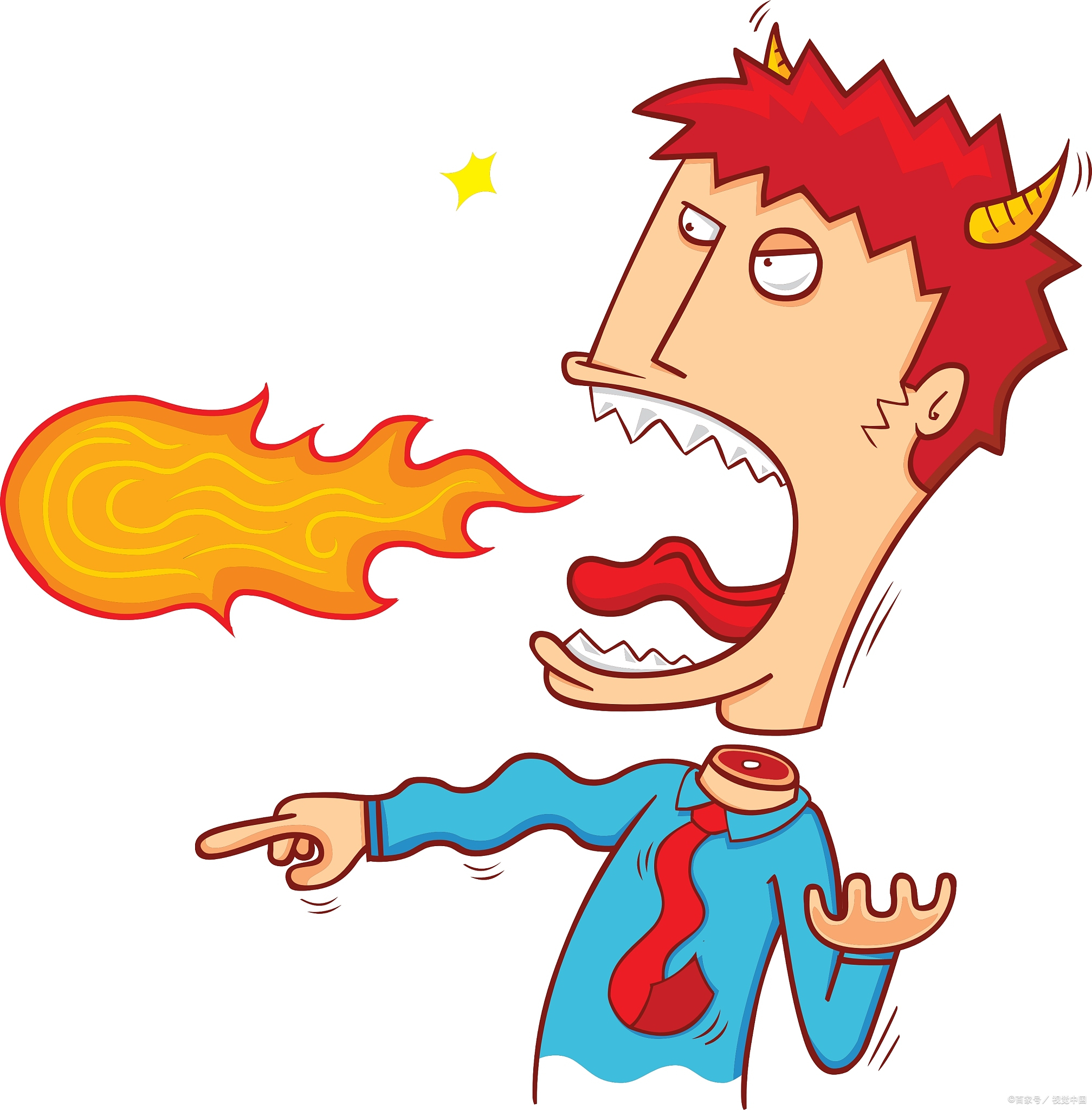 怒是一种强烈的情感