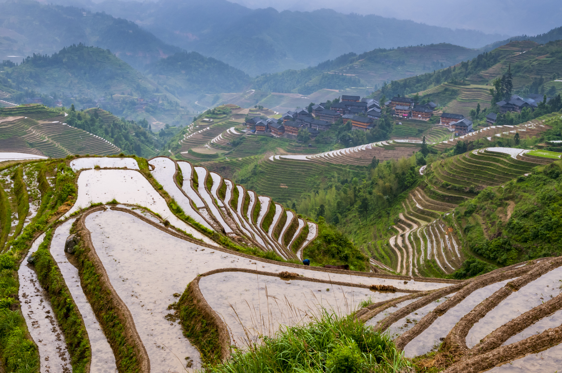 龙胜县:万山环峙,五水分流!