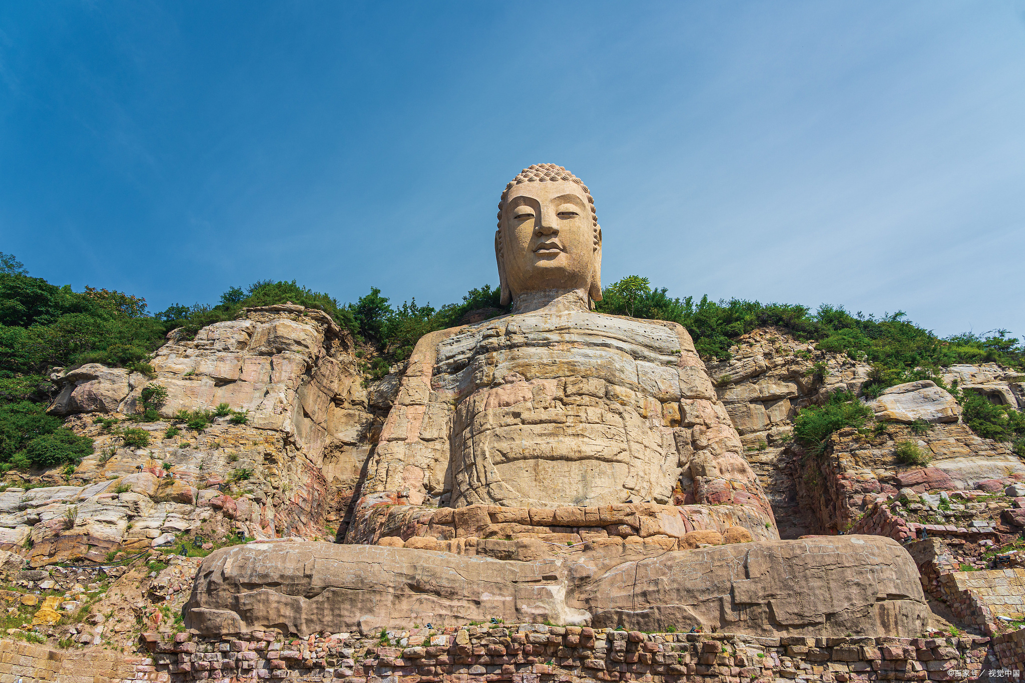 山西景点,蒙山大佛