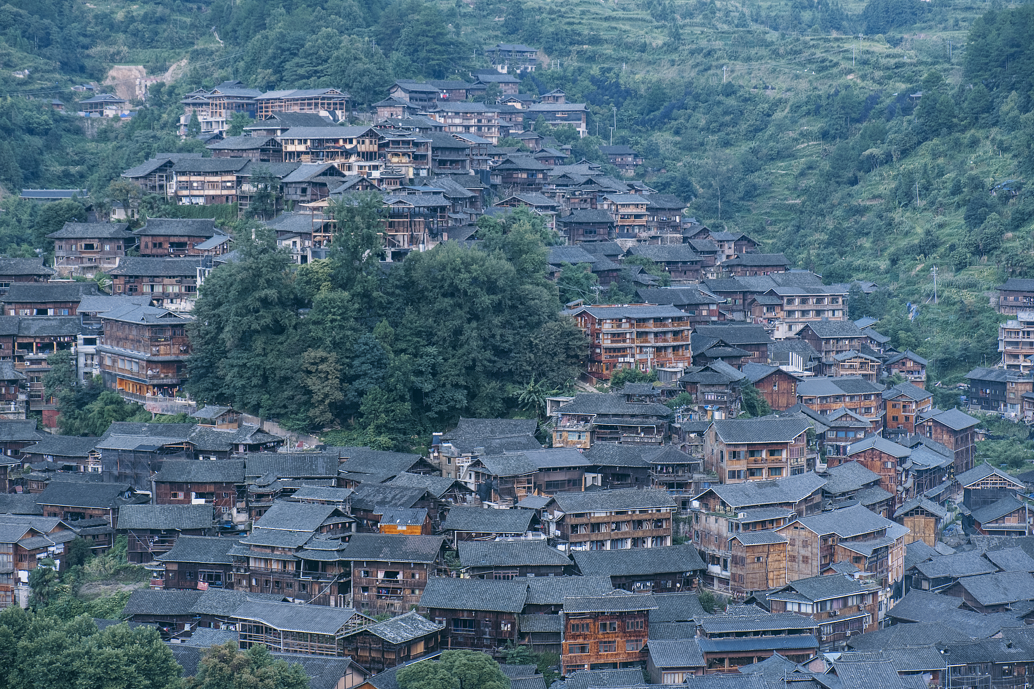 铜仁的松桃苗王城,夏日避暑的苗寨文化?