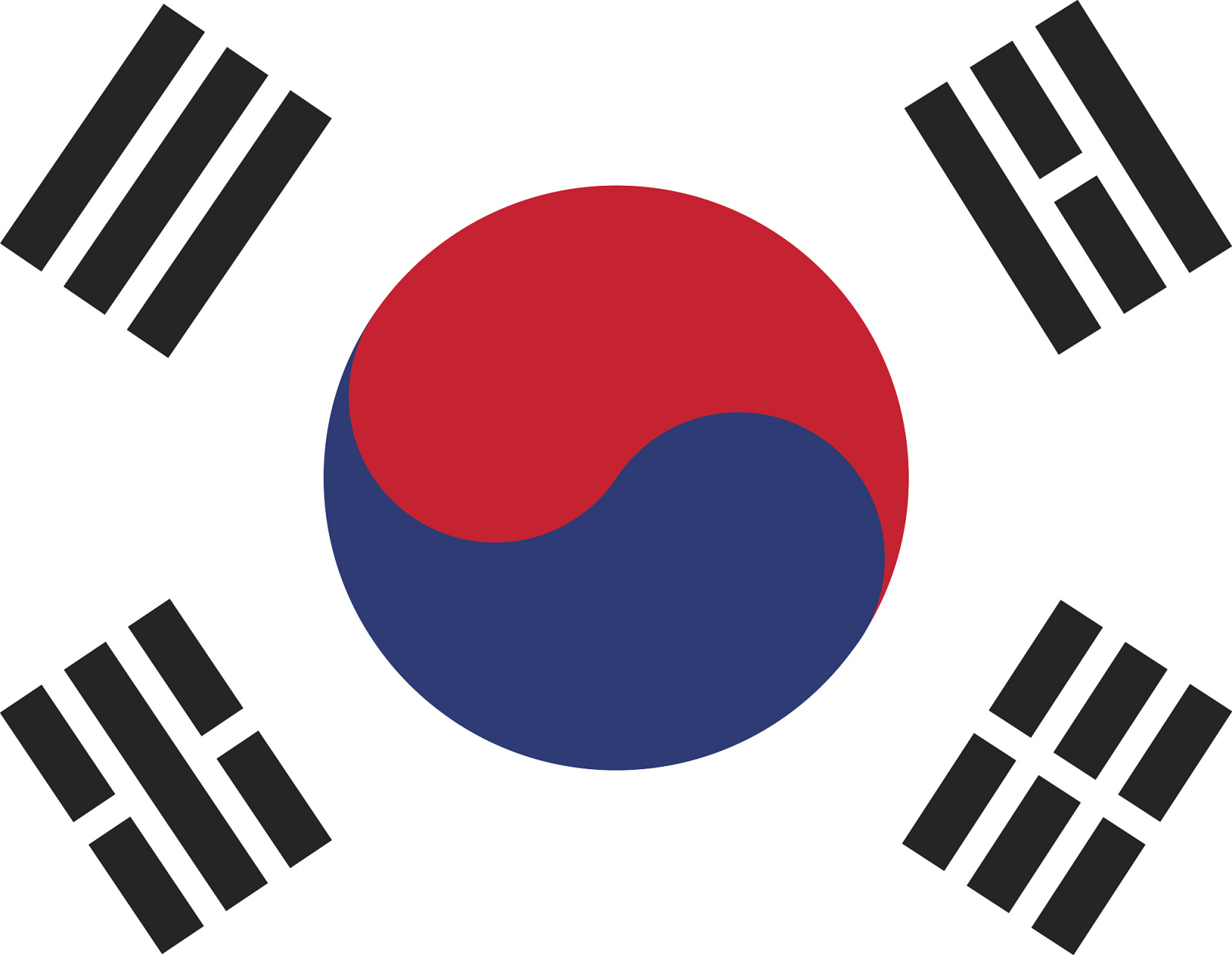 太极旗成为韩国的国家象征.[原文:韩国国旗四