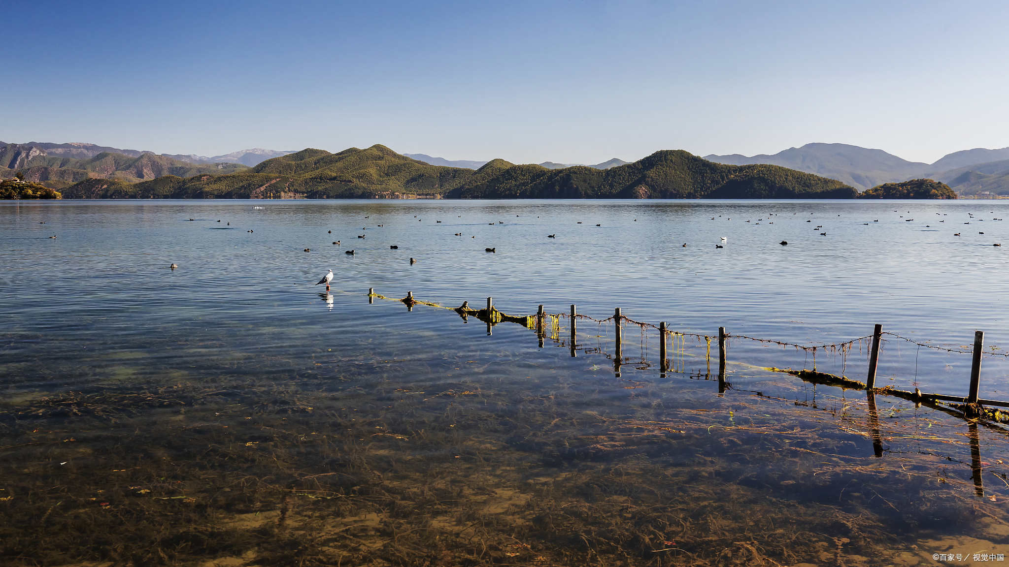 异龙湖一片神秘而美丽的天然湖泊
