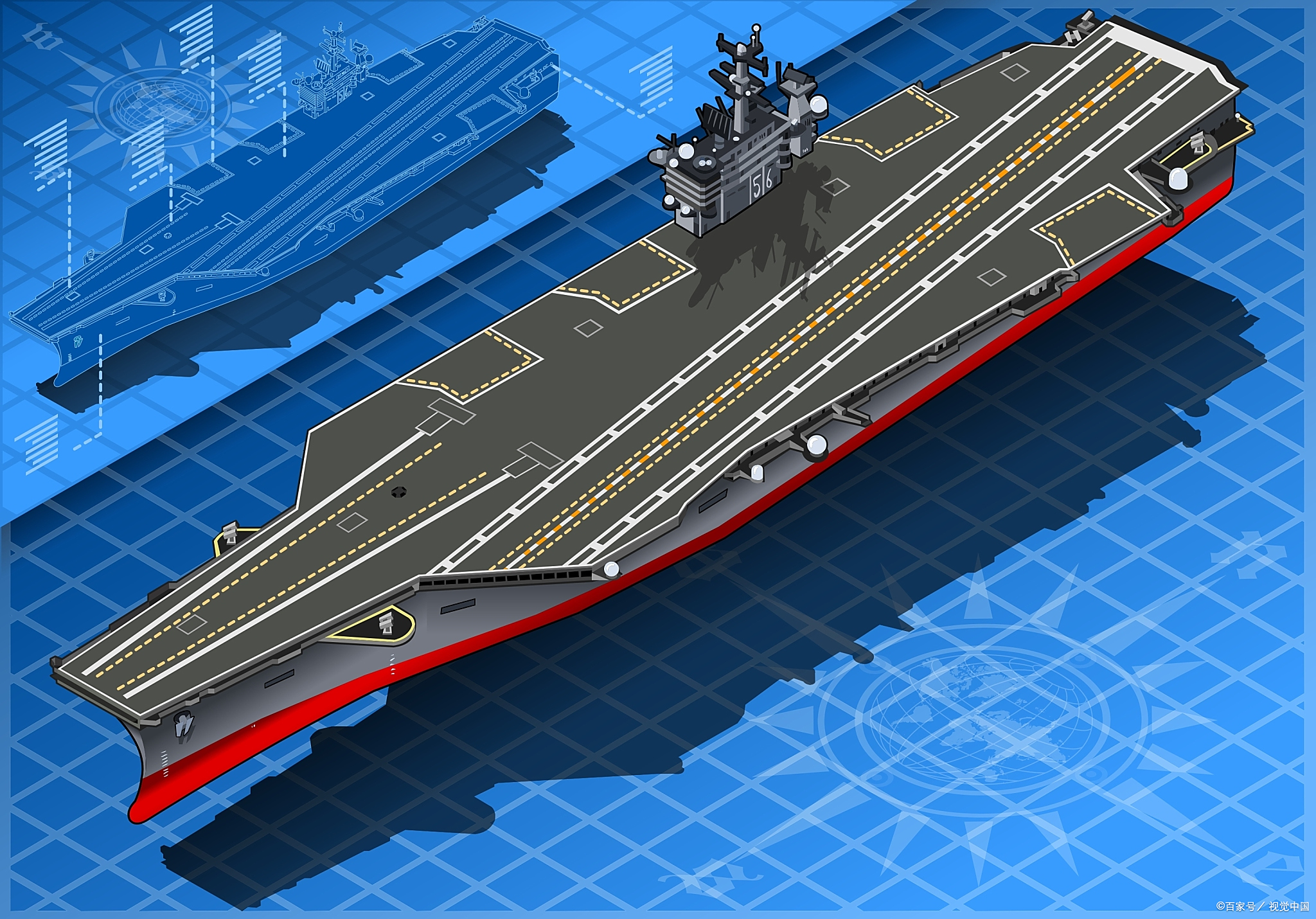 中国004型航母:全身都是黑科技的13万吨级"核巨兽"