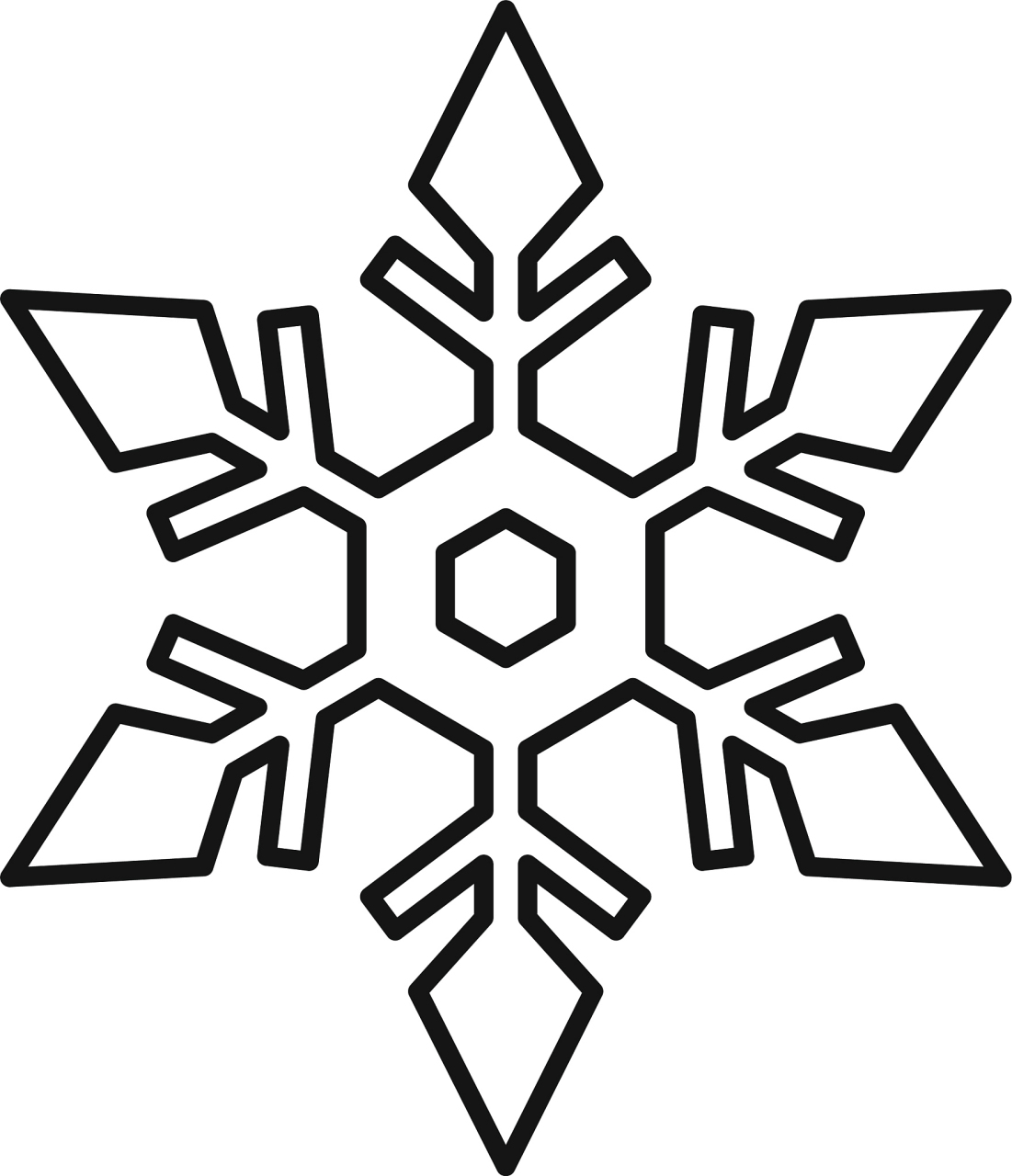 想要轻松学会画雪花简笔画吗?