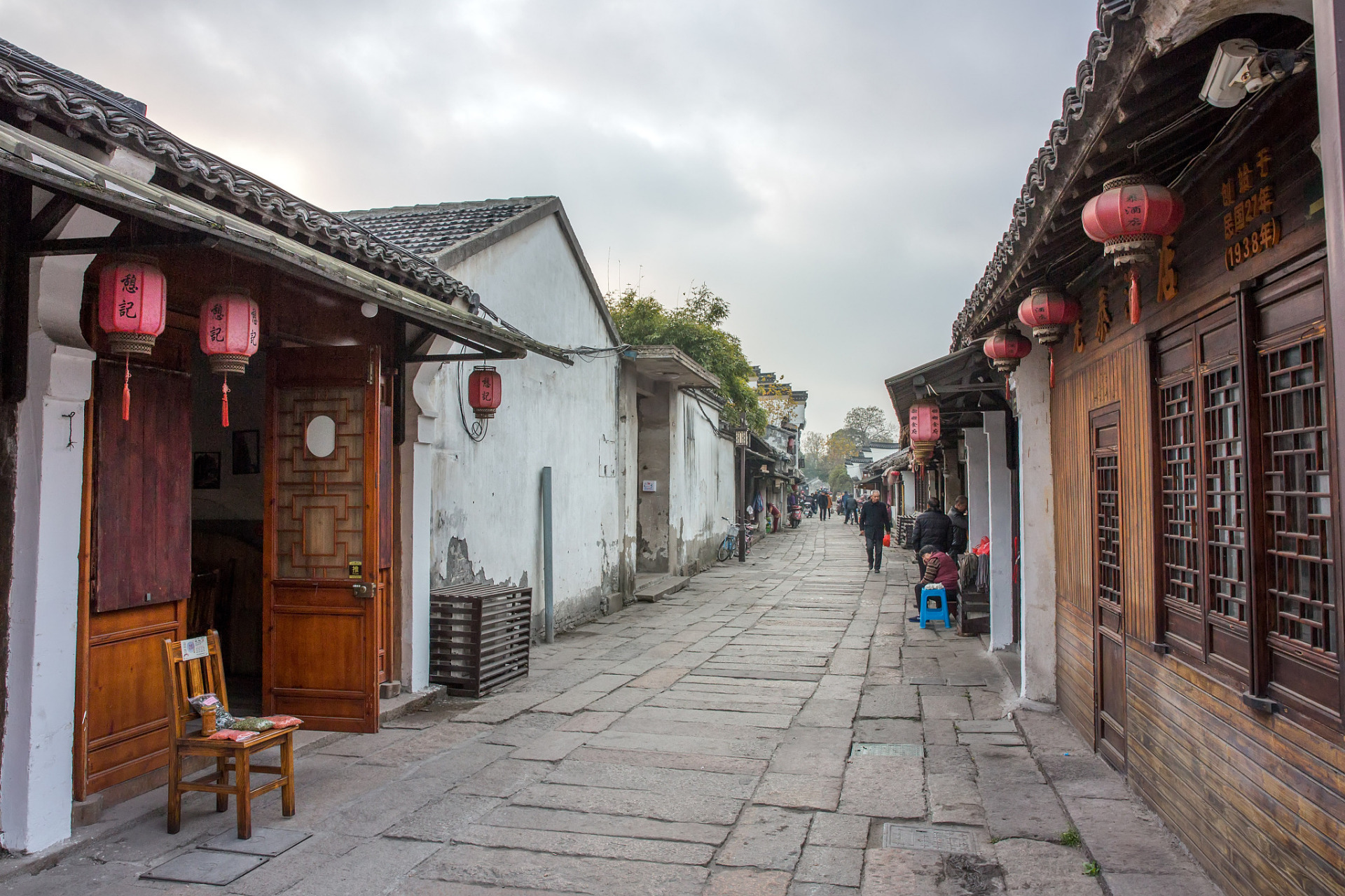 稻河古街,仿佛穿越时光隧道,感受着这座有着600多年历史的古老街区
