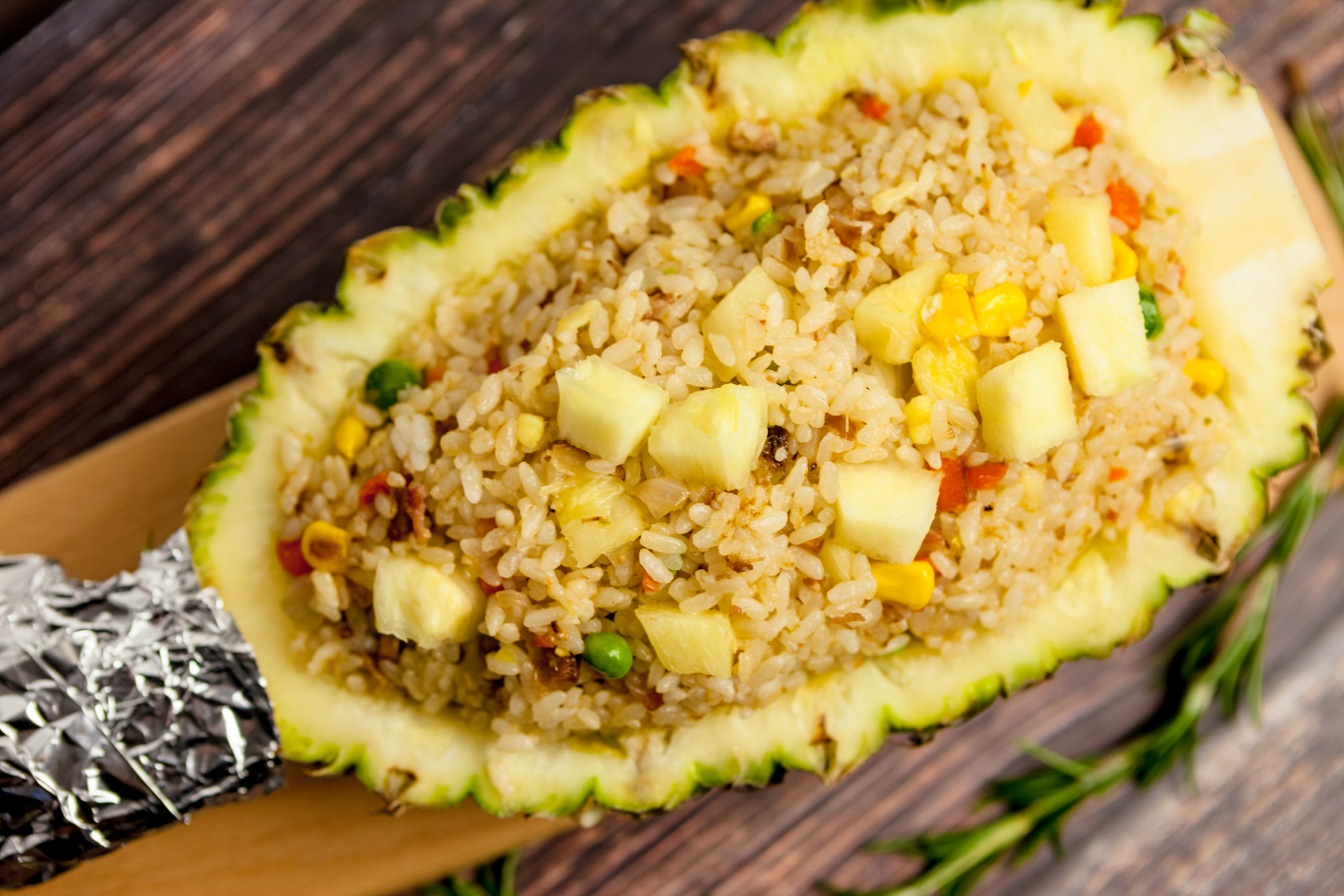 五千年食光# 云南必吃!清甜菠萝饭,酸甜可口,满足你的味蕾!