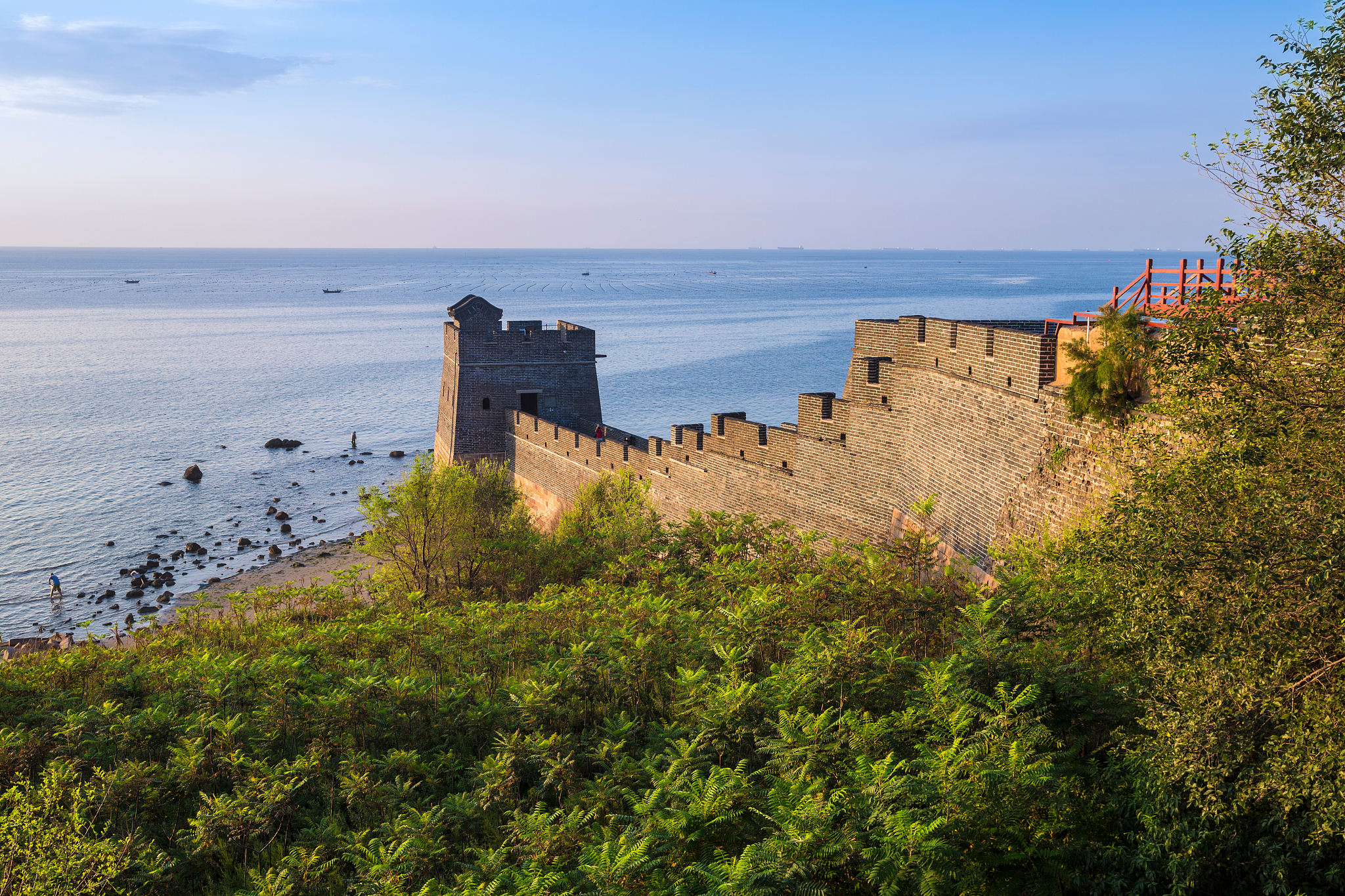 秦皇岛海纳山图片