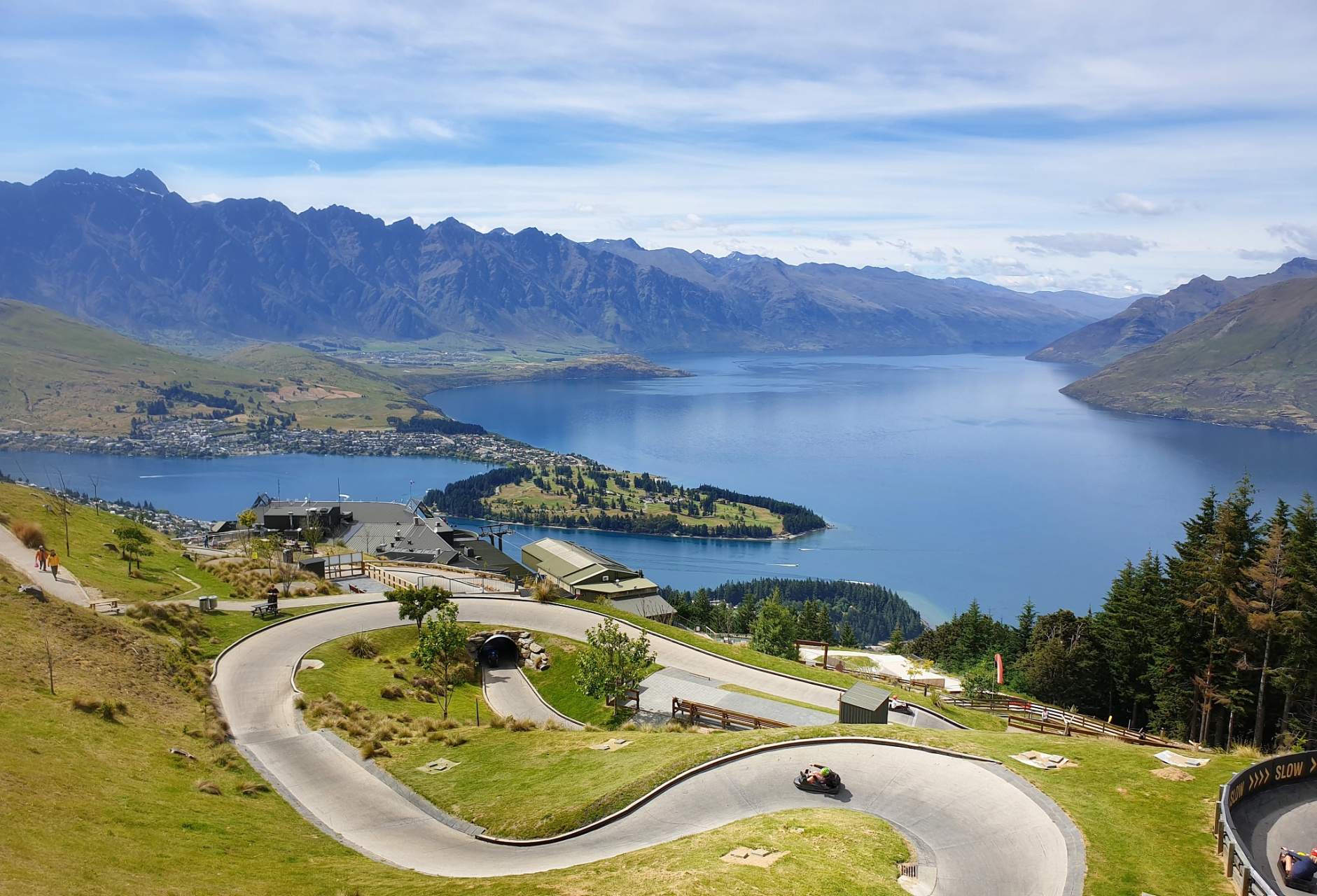 新西兰北岸小镇风景图片