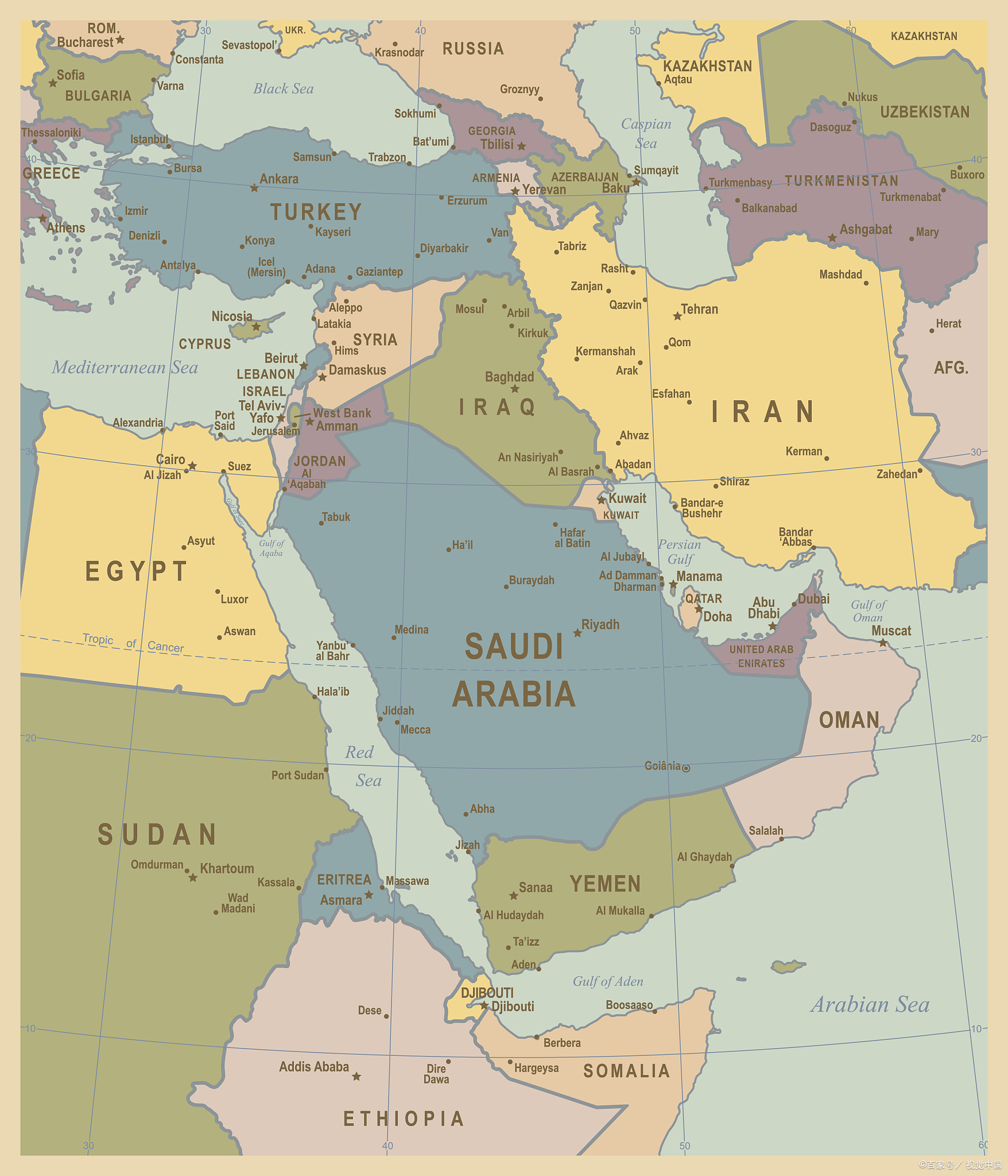 中东乱局:文明冲突下的多方博弈