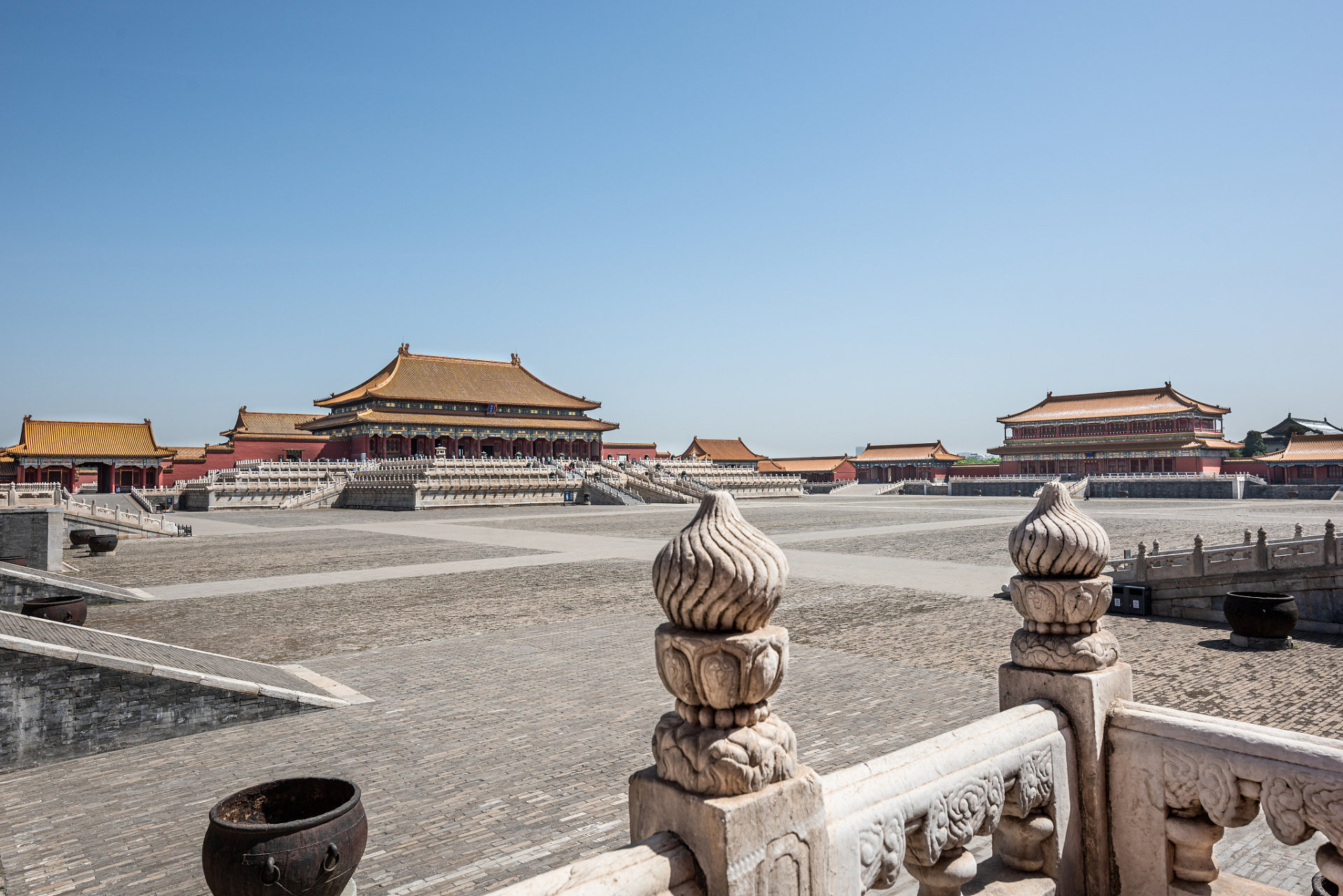 故宫太和殿介绍|太和殿,俗称金銮殿,位于北京故宫南北主轴线的显要