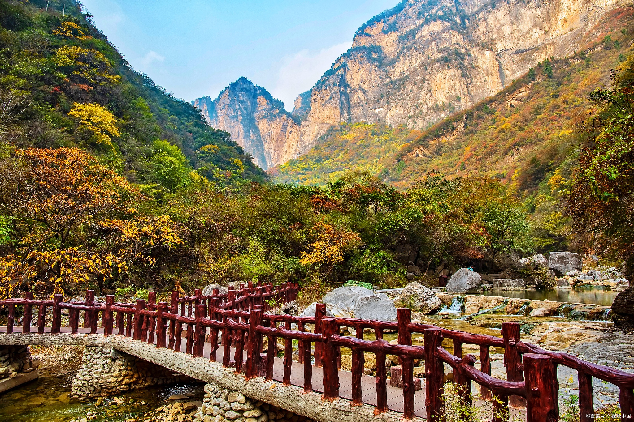 驼梁风景区,这颗镶嵌在河北省平山县西北端冀晋两省交界处的璀璨明珠