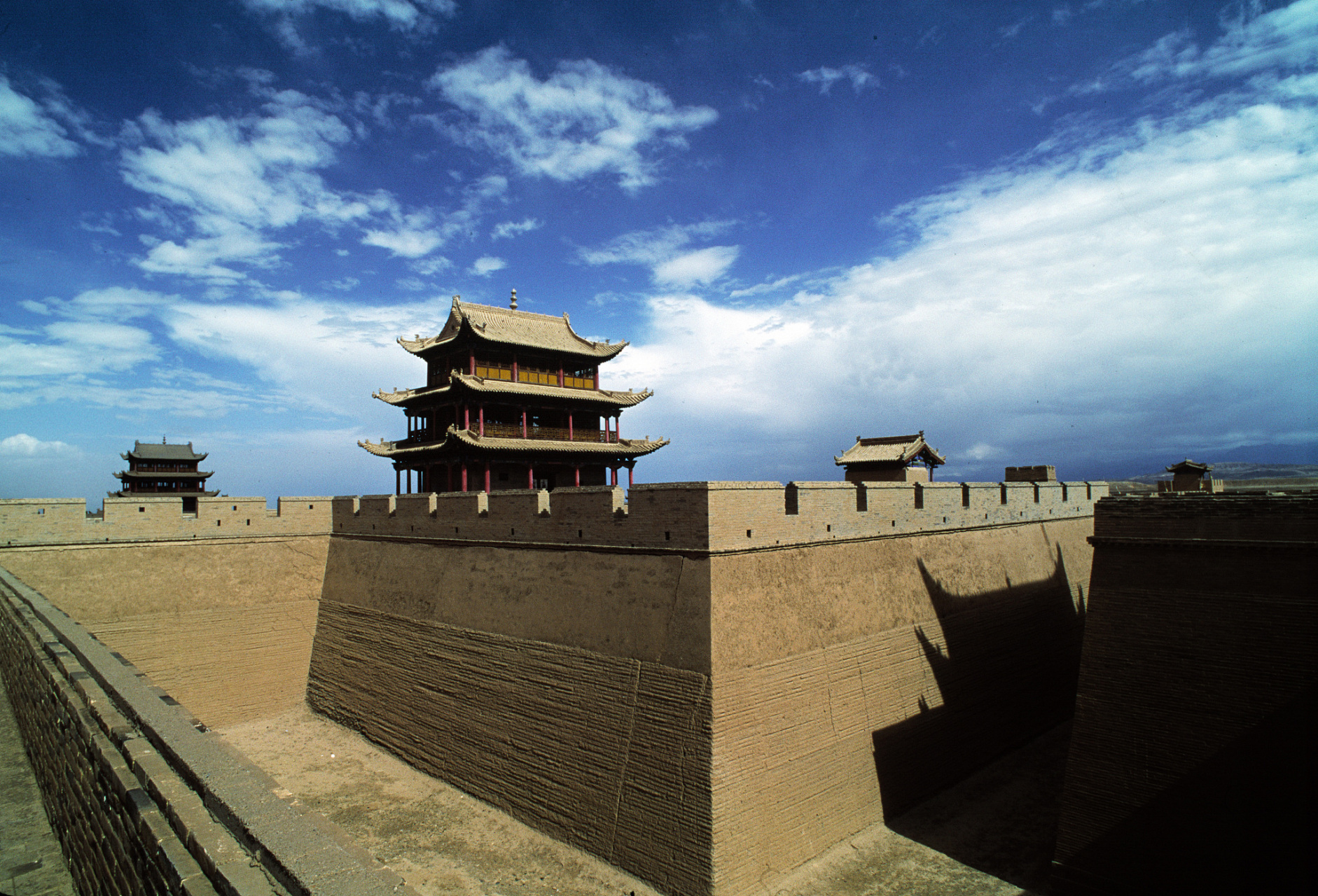 来榆林旅游,必去古城墙,镇北台,红石峡和波浪谷