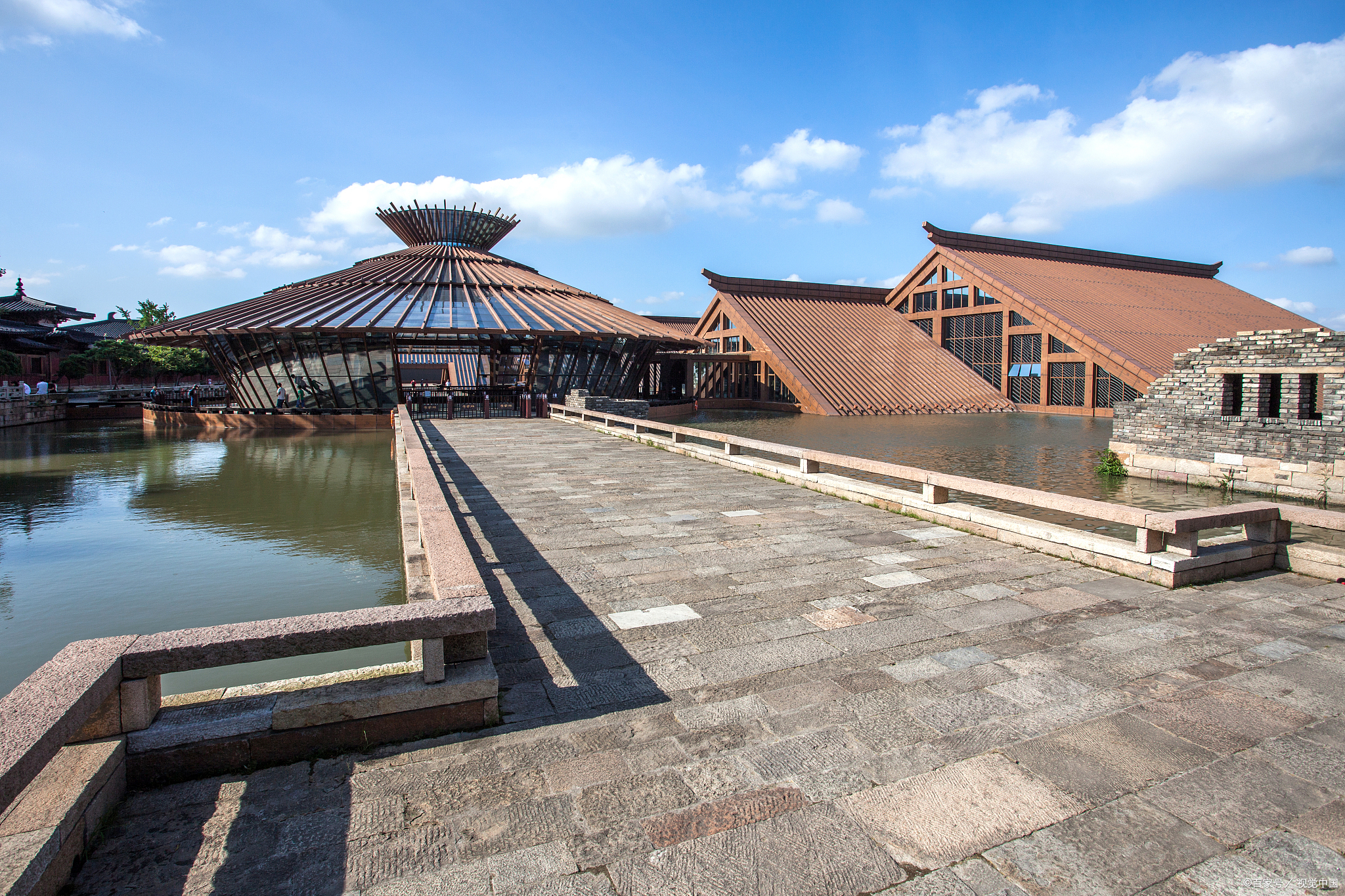 松江广富林,水下博物馆!