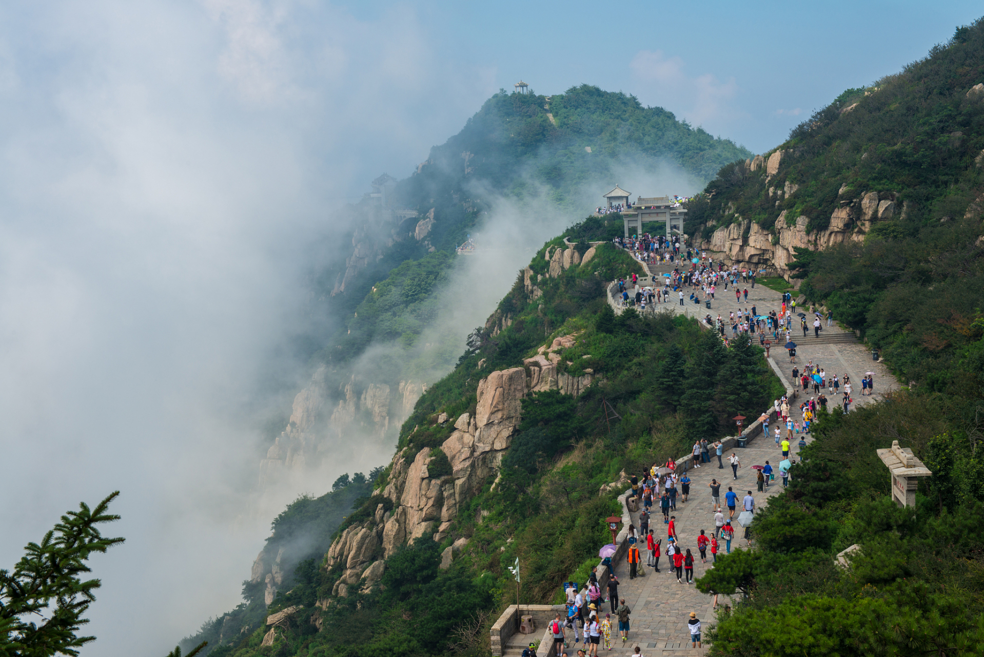 中国著名四大名山泰山图片