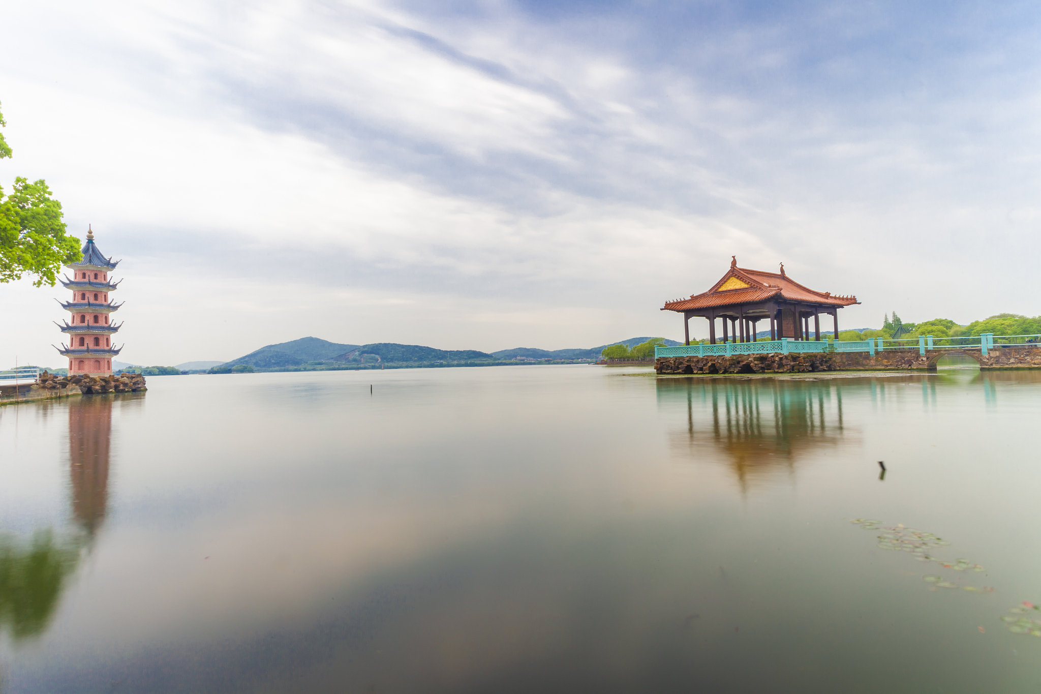 陡水湖风景区图片