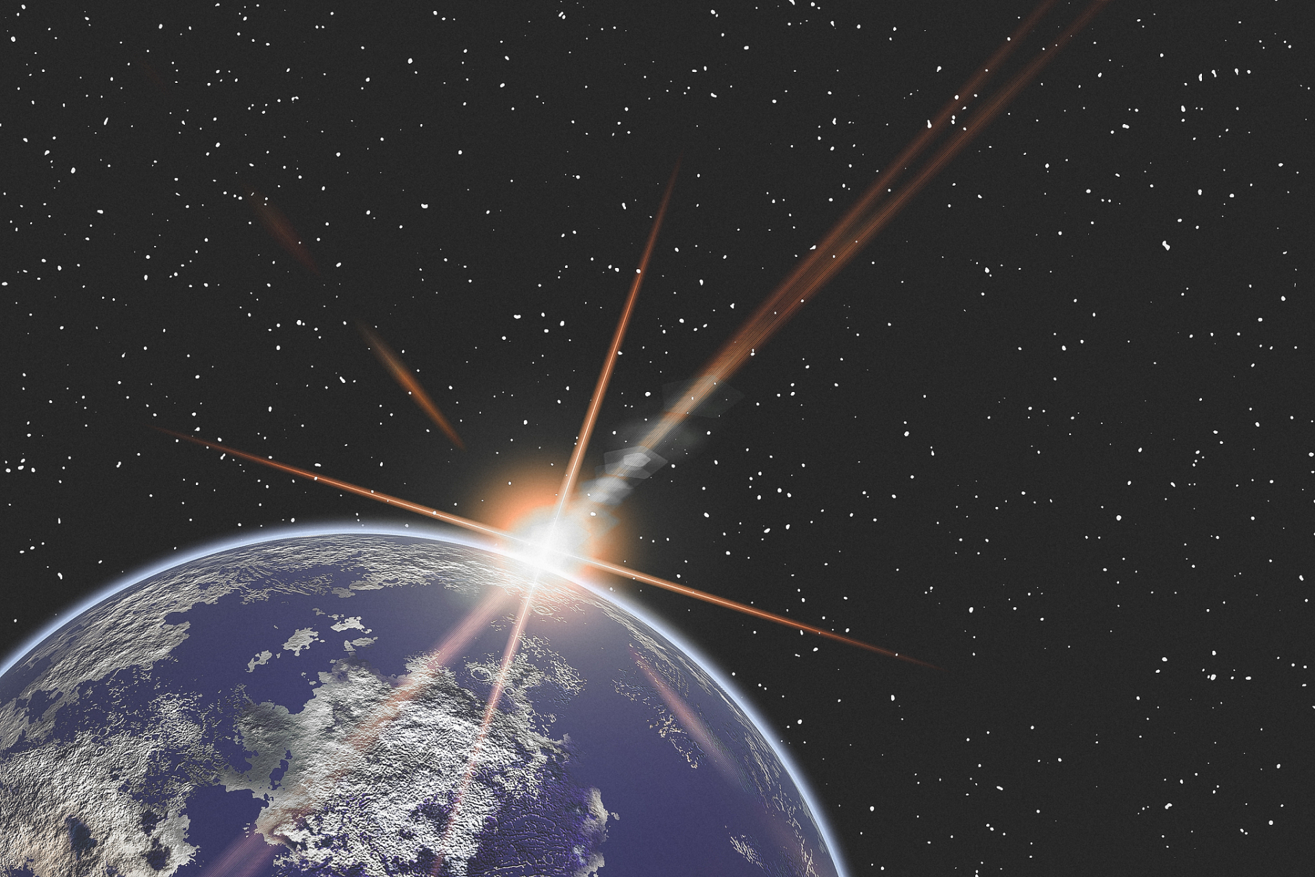 我国卫星精确探测迄今最亮伽马射线暴  北京时间3月29日凌晨2点,中国