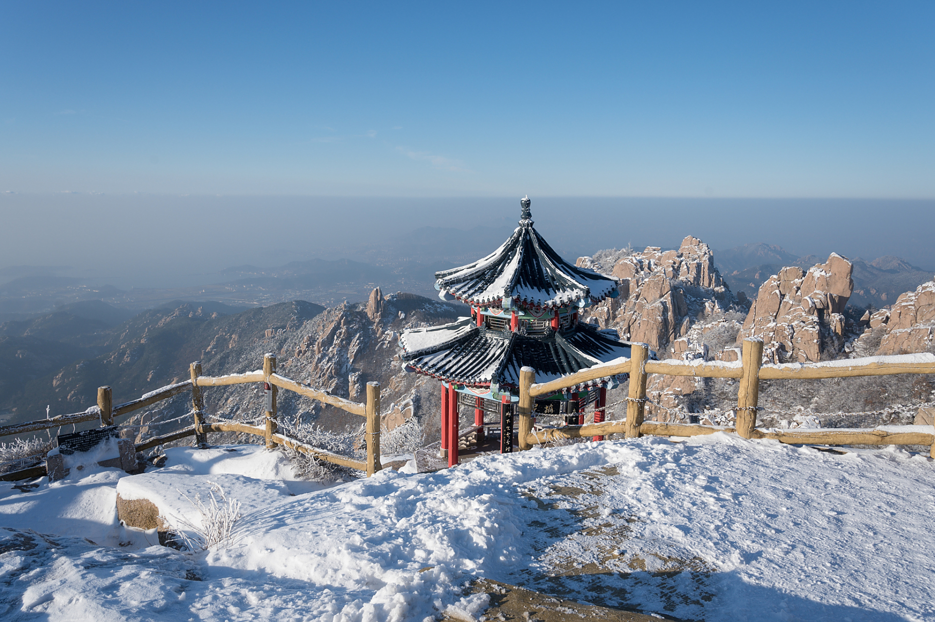 冬天最佳打开方式# 青岛冬天不能错过的景点--崂山.
