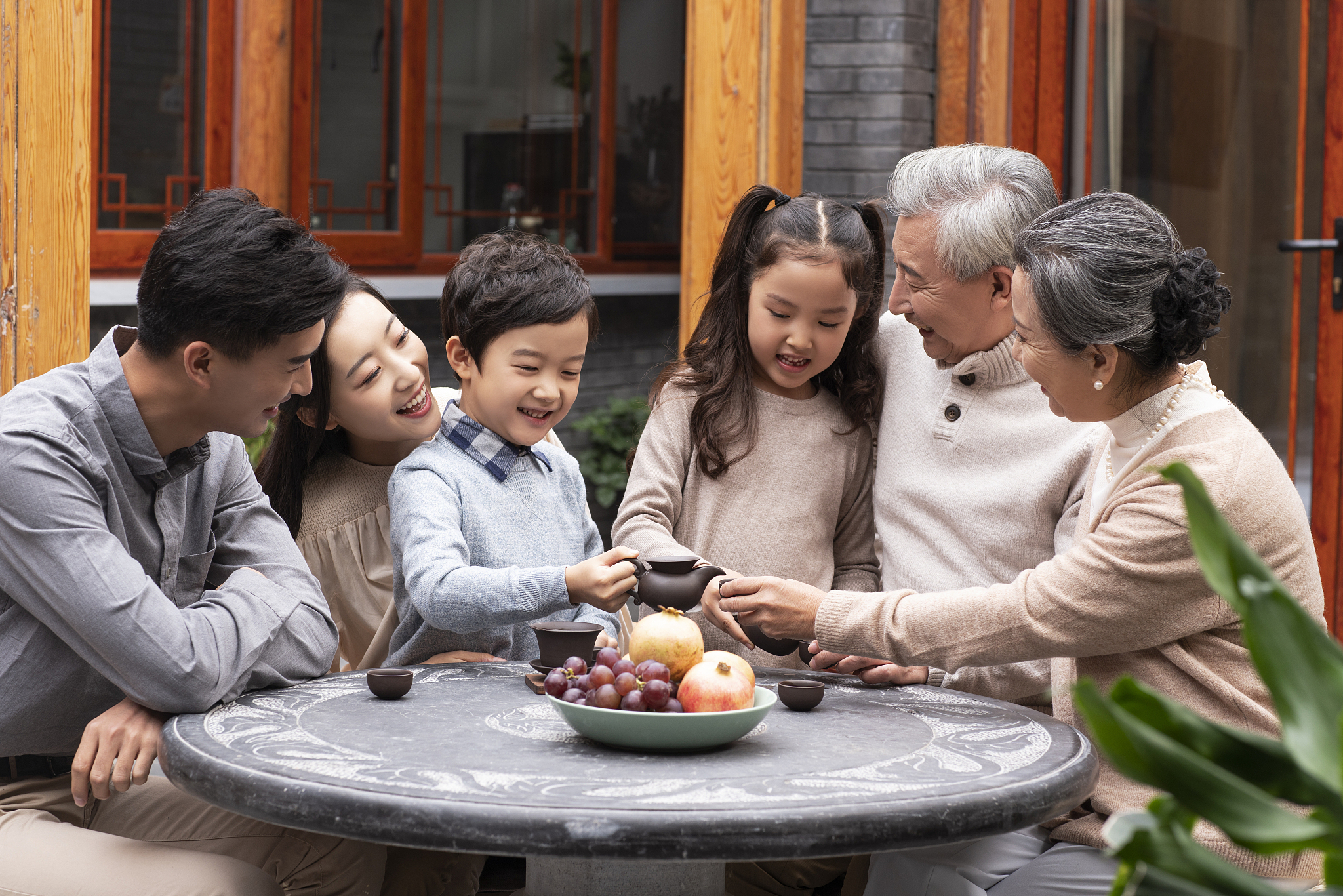 阖家幸福的图片图片