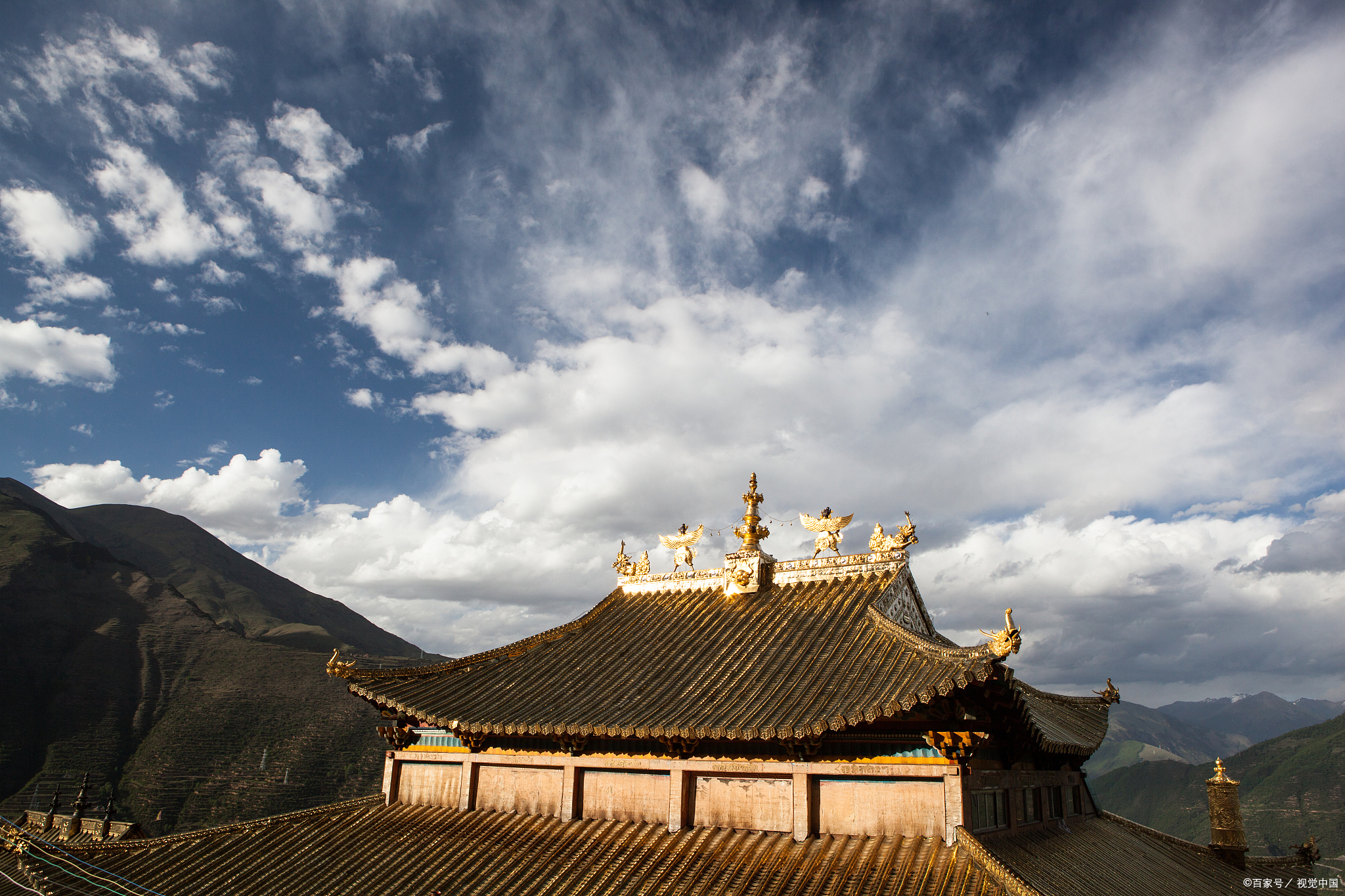 竹庆寺法王图片