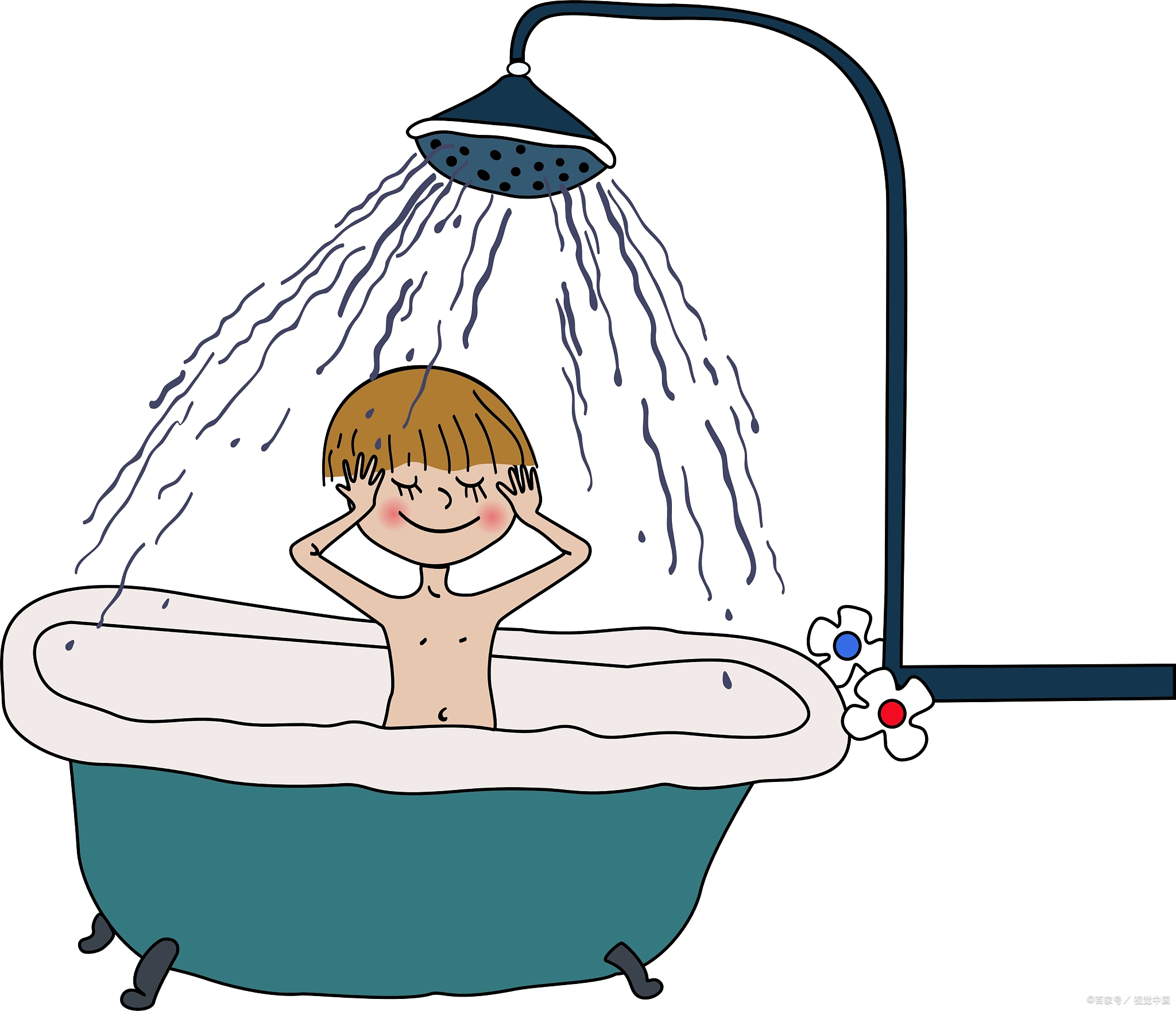 高血压患者洗澡时若不注意,可能导致血压波动,引发