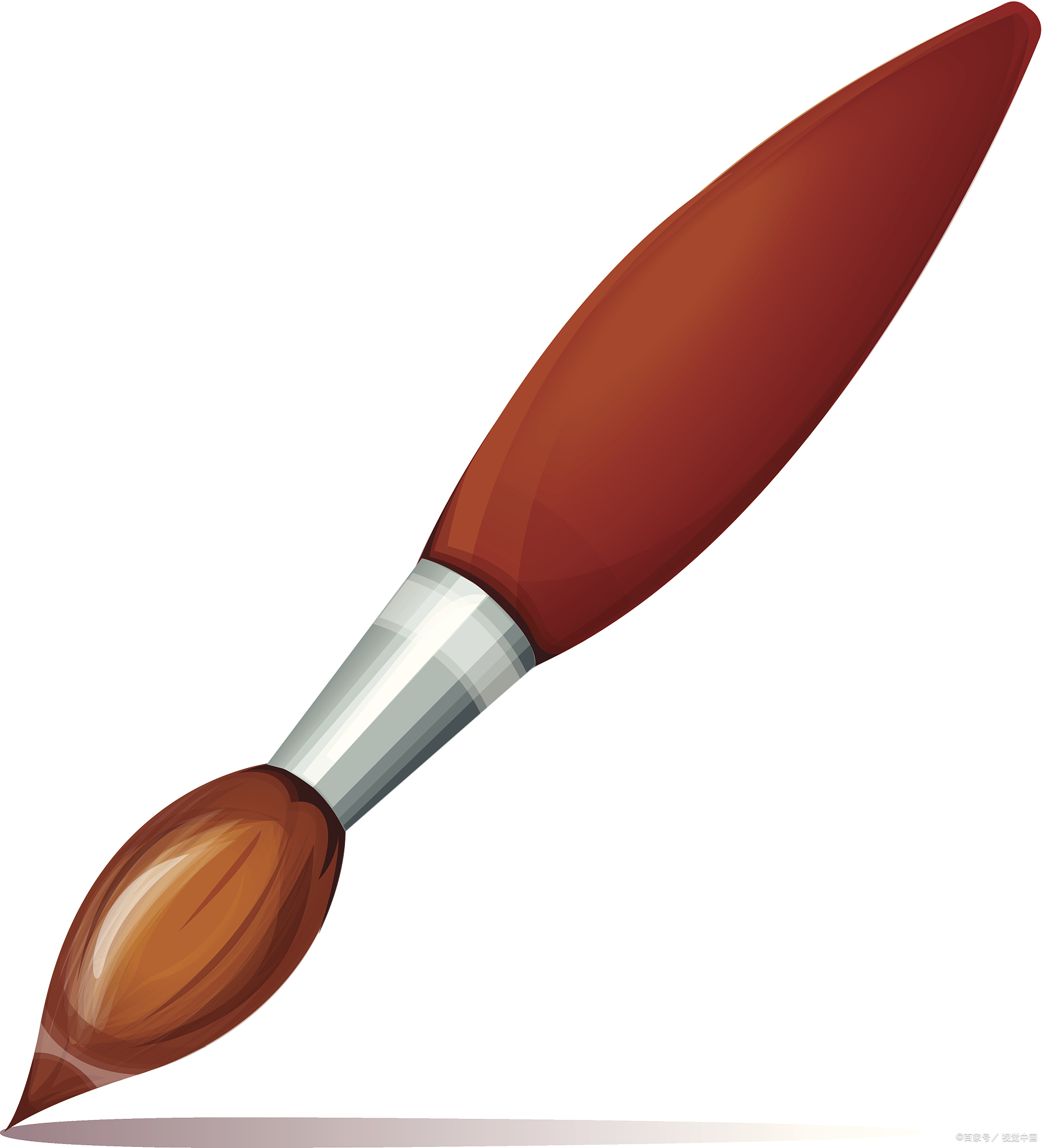 有一个小画家,他有一支神奇的画笔