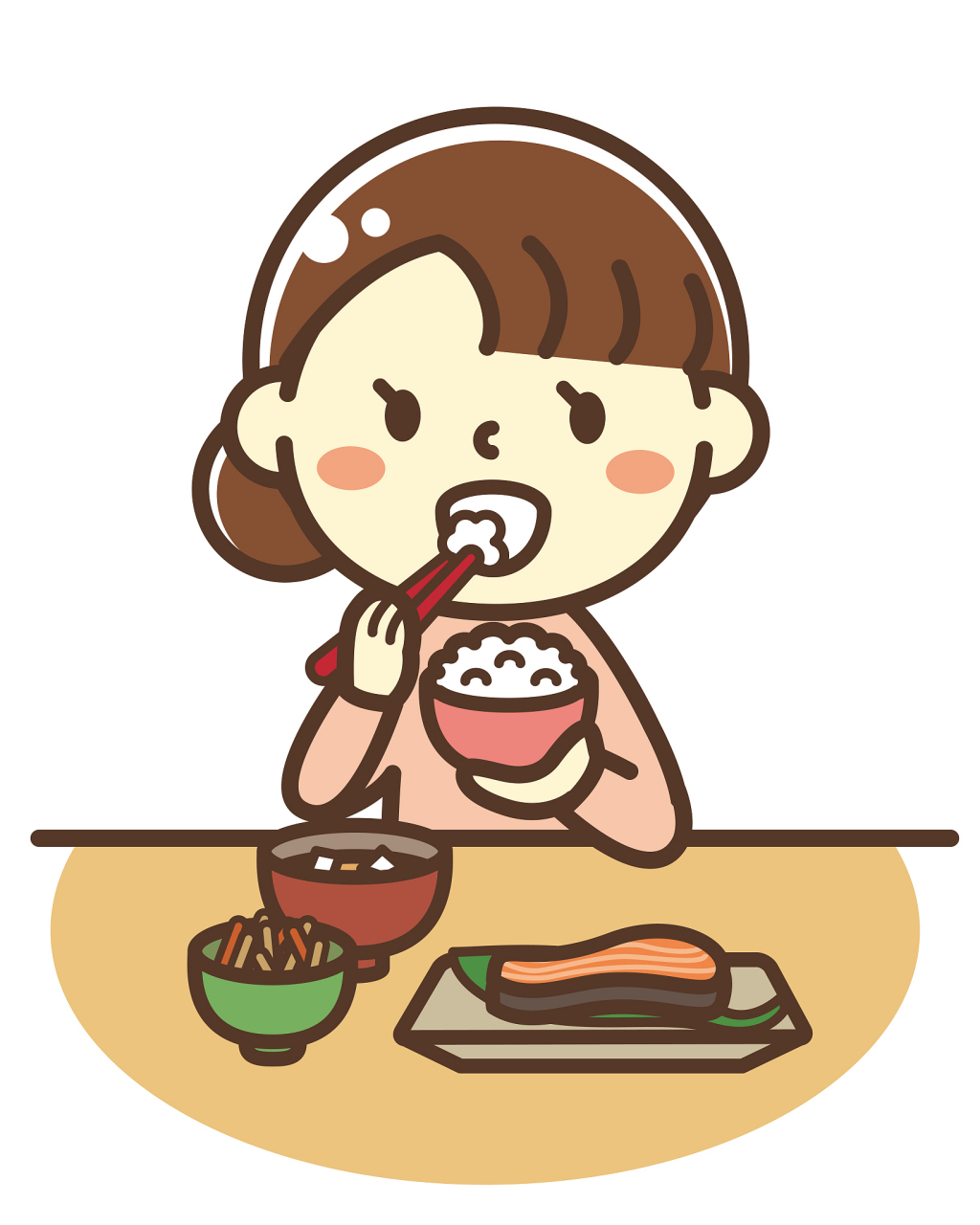 细嚼慢咽可以有效地将食物变为细小颗粒