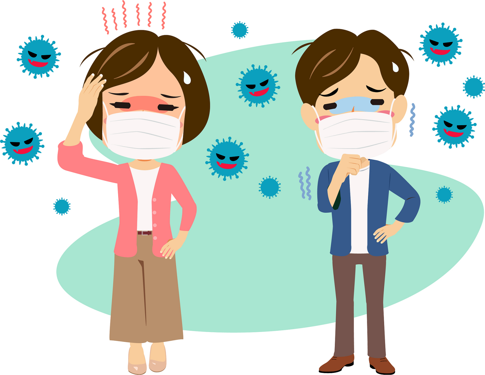 甲流乙流和普通流感症状相似,一般会超过39℃,并伴有肌肉酸痛,头晕