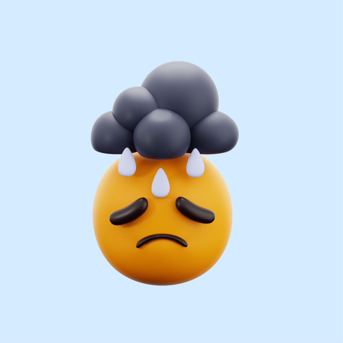 哭是正常人情绪发泄的一种方式,很多人通过哭泣可以使心情焦虑表情包