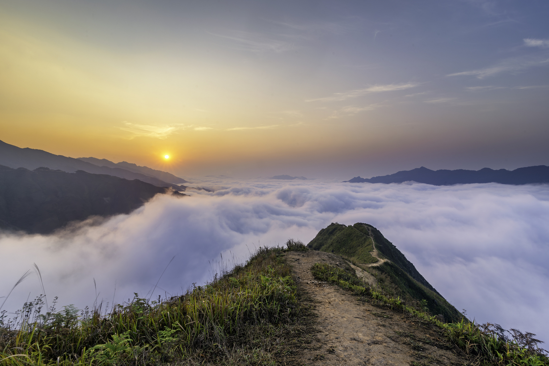 九华山云海图片