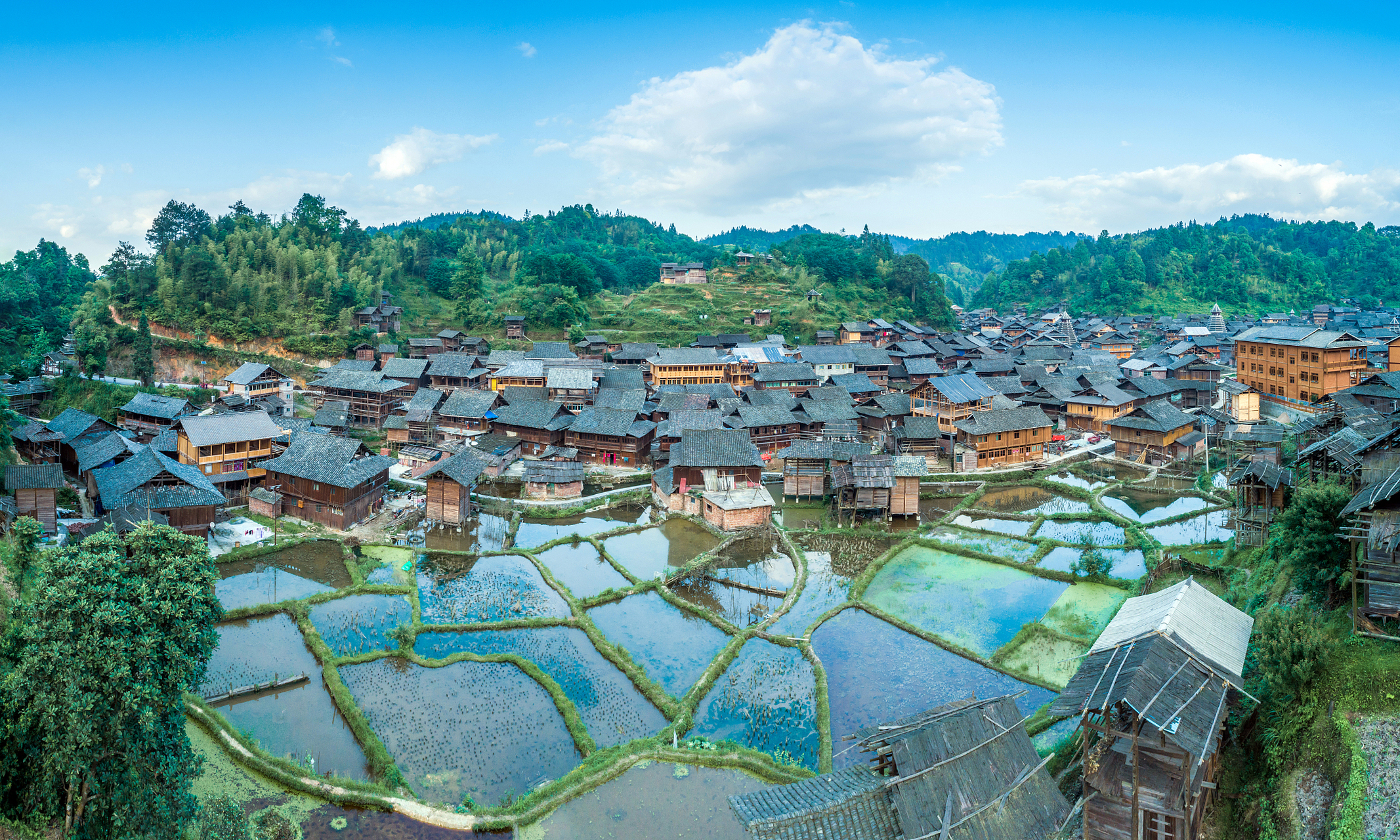 大利侗寨,位于中国湖南省怀化市,地处山水如画的乡村之间.