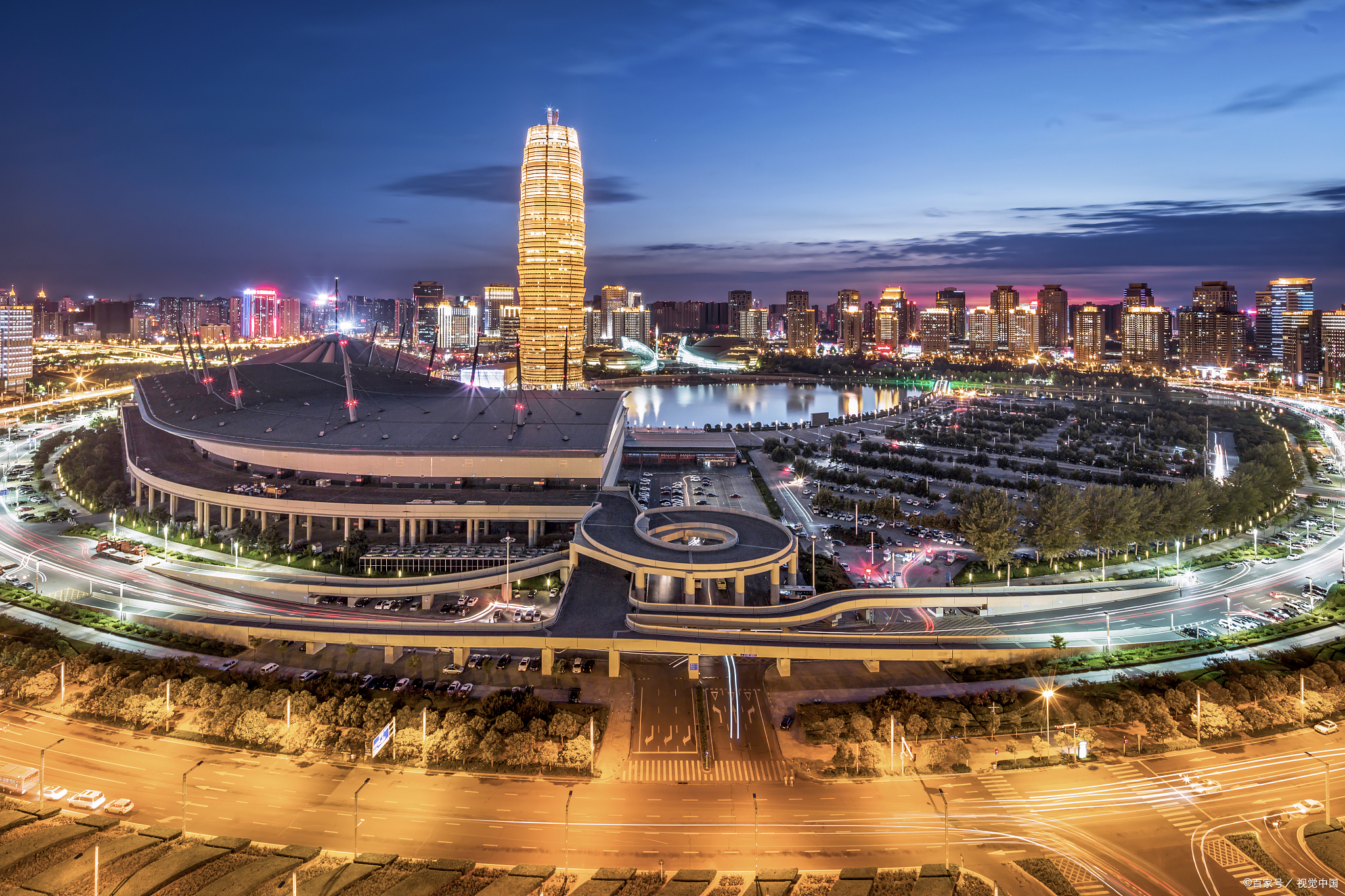 郑州城市文化的重要标志建筑,塔高63米,是全国重点文物保护单位