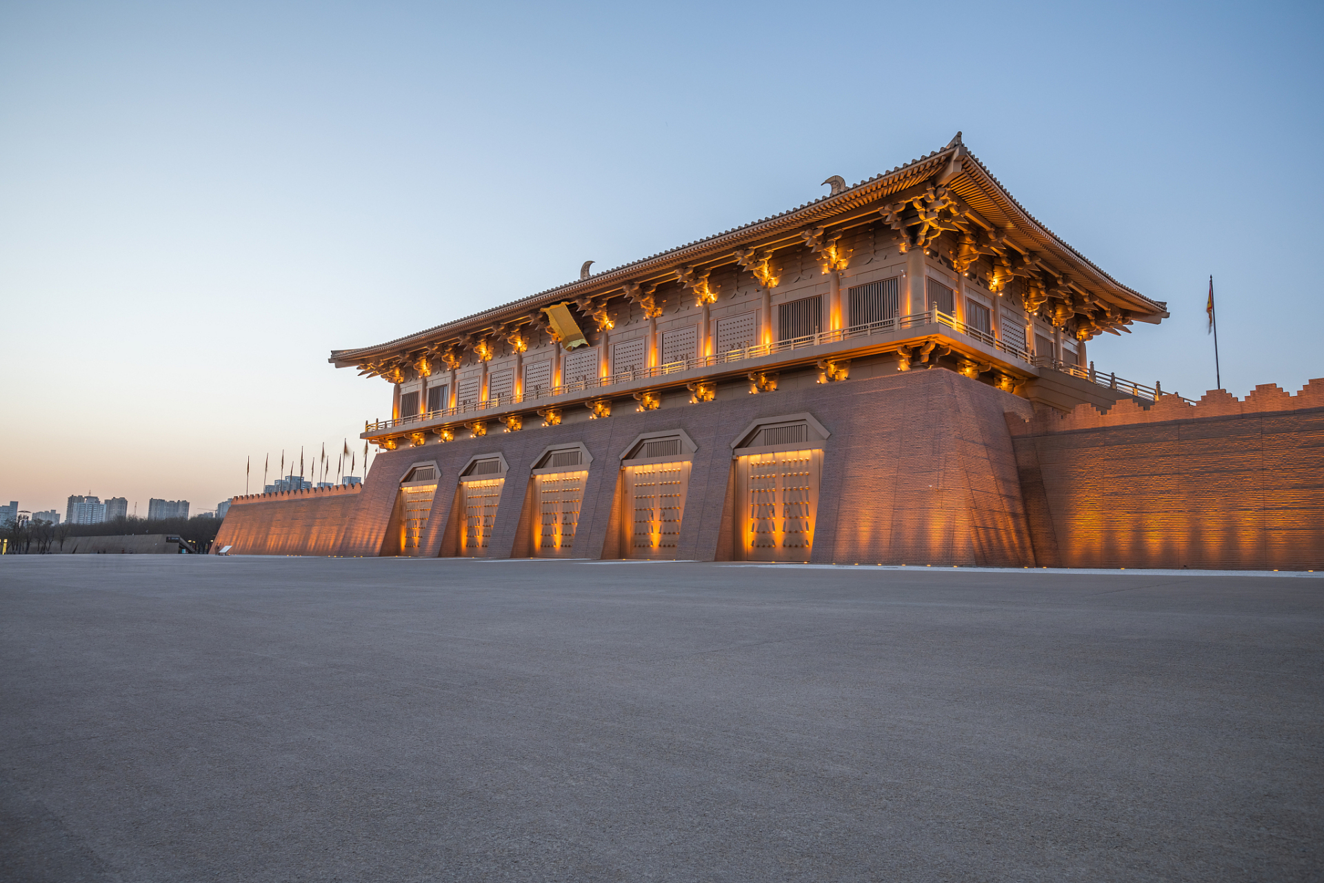 大明宫始建于唐太宗贞观八年,最早盖这座宫殿的原因