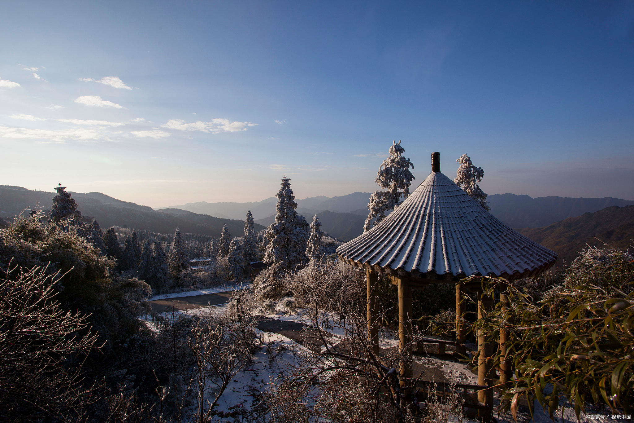 九宫山风景区图片图片