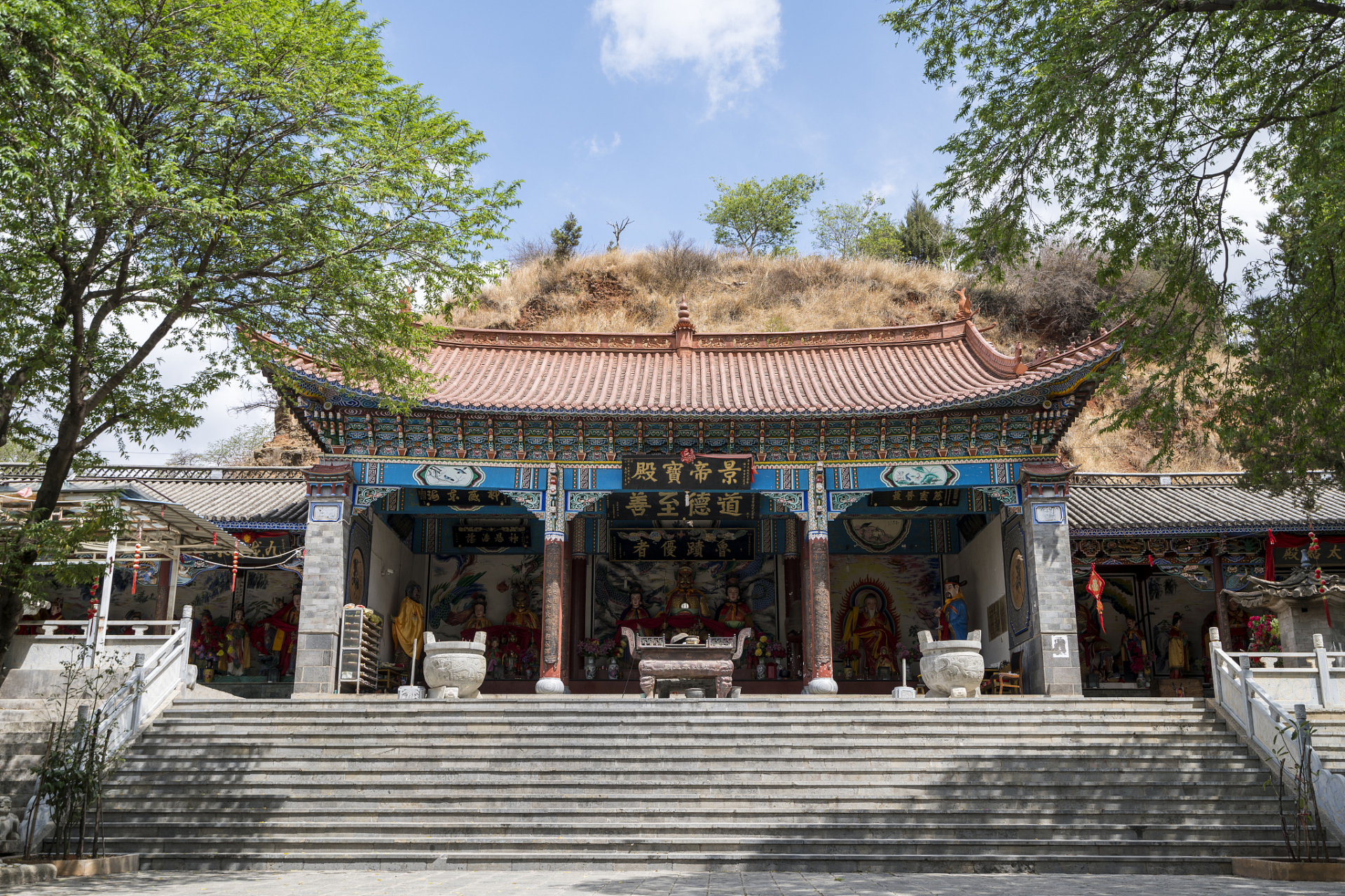 夏日闪光旅行家# 夏季,带你一起来打卡获嘉同盟山武王庙!