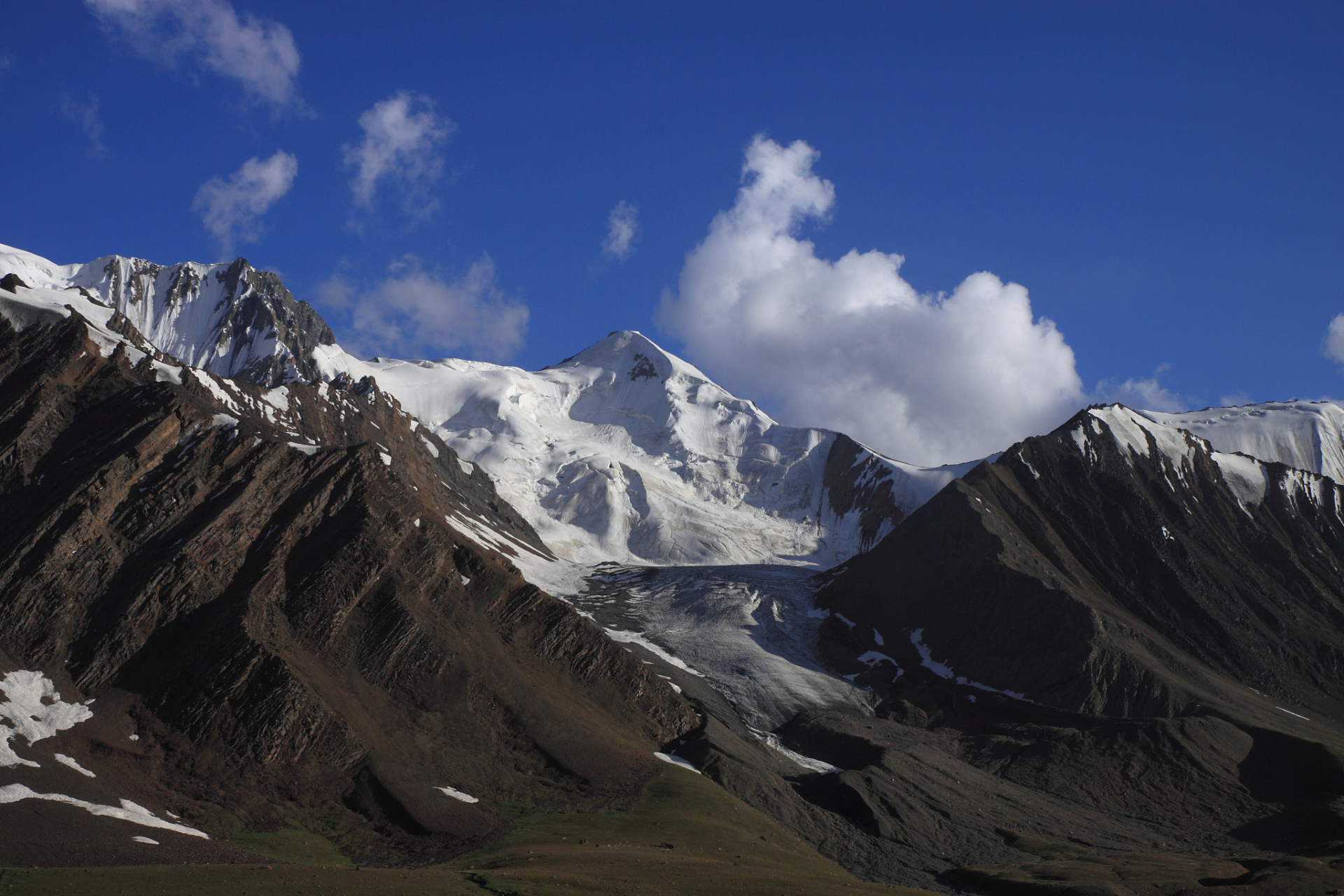 托木尔峰,海拔7443.