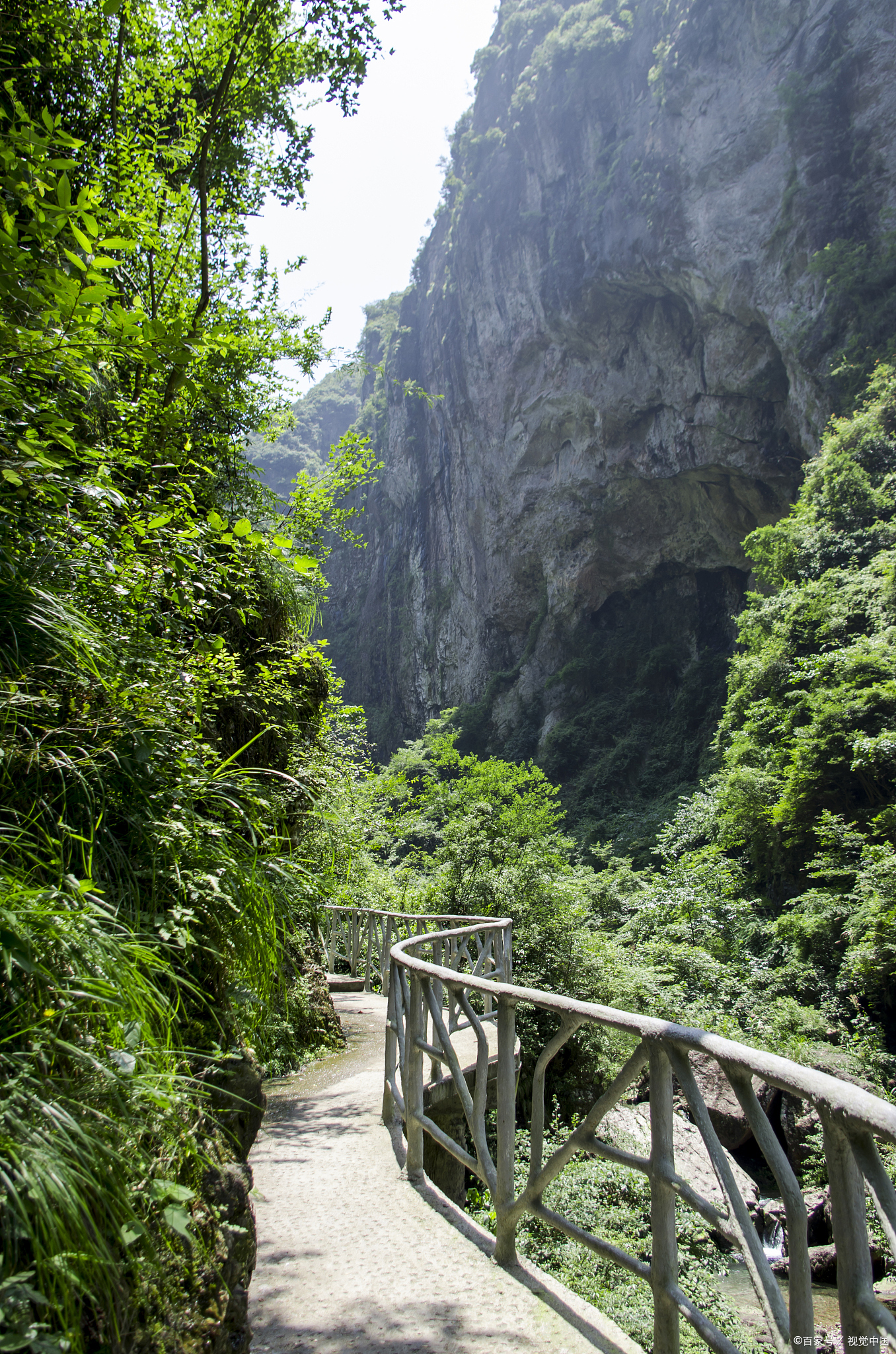 重庆大峡谷景区图片