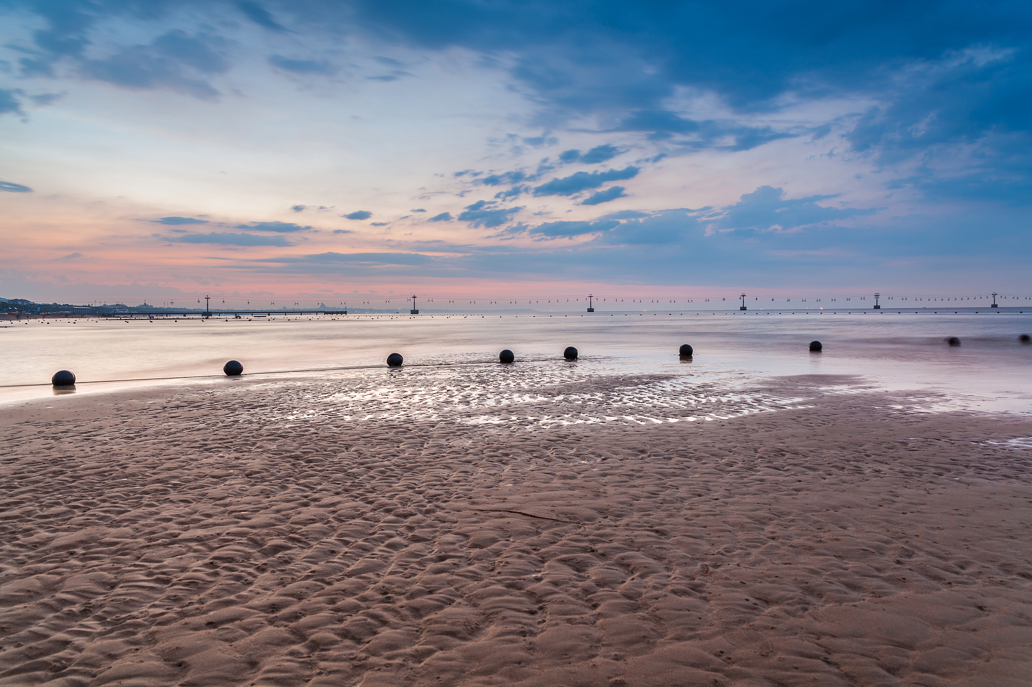 滨州秦皇河公园的沙滩浴场,阳光沙滩超放松!