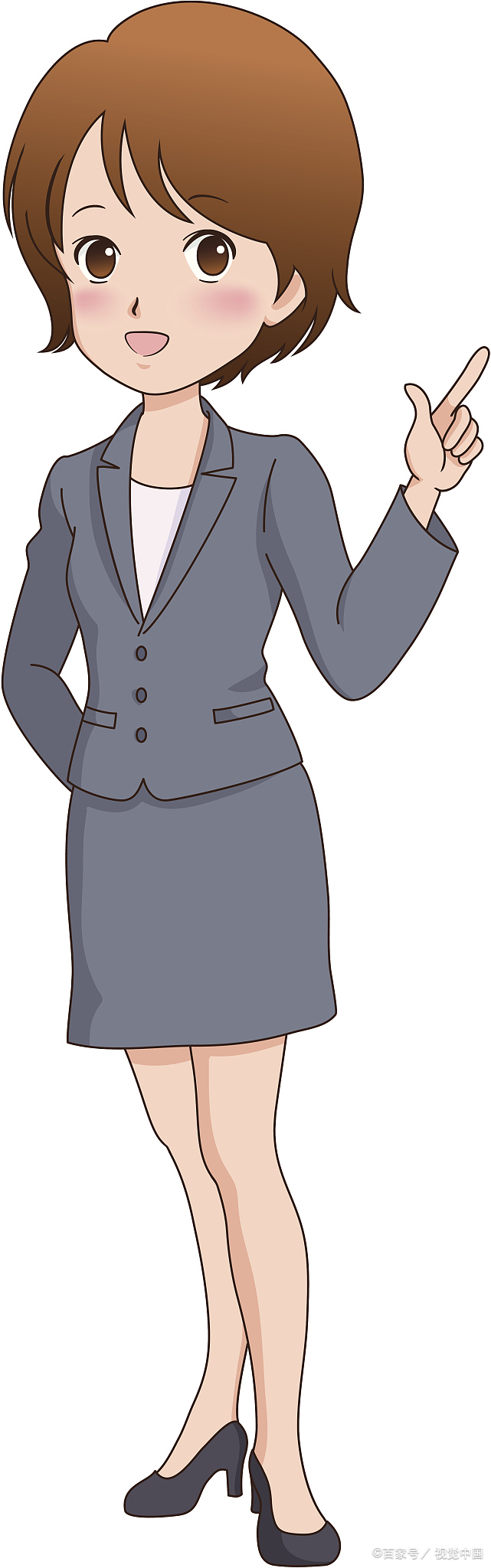 西装卡通人物女孩有哪些