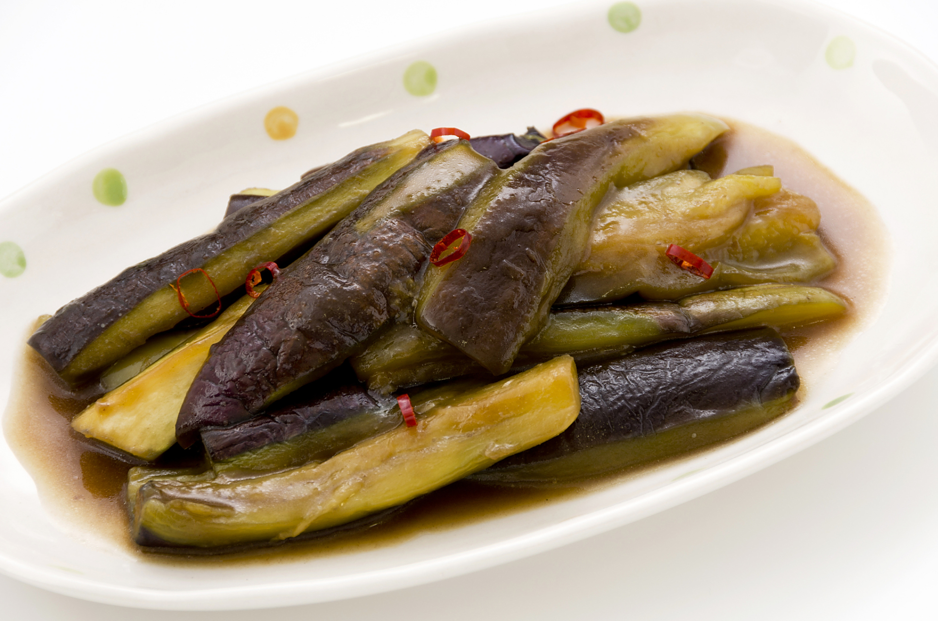 生腌茄子预防微血管脆裂『仅供参考』 【配方】 茄子,盐,醋,酱油,味精