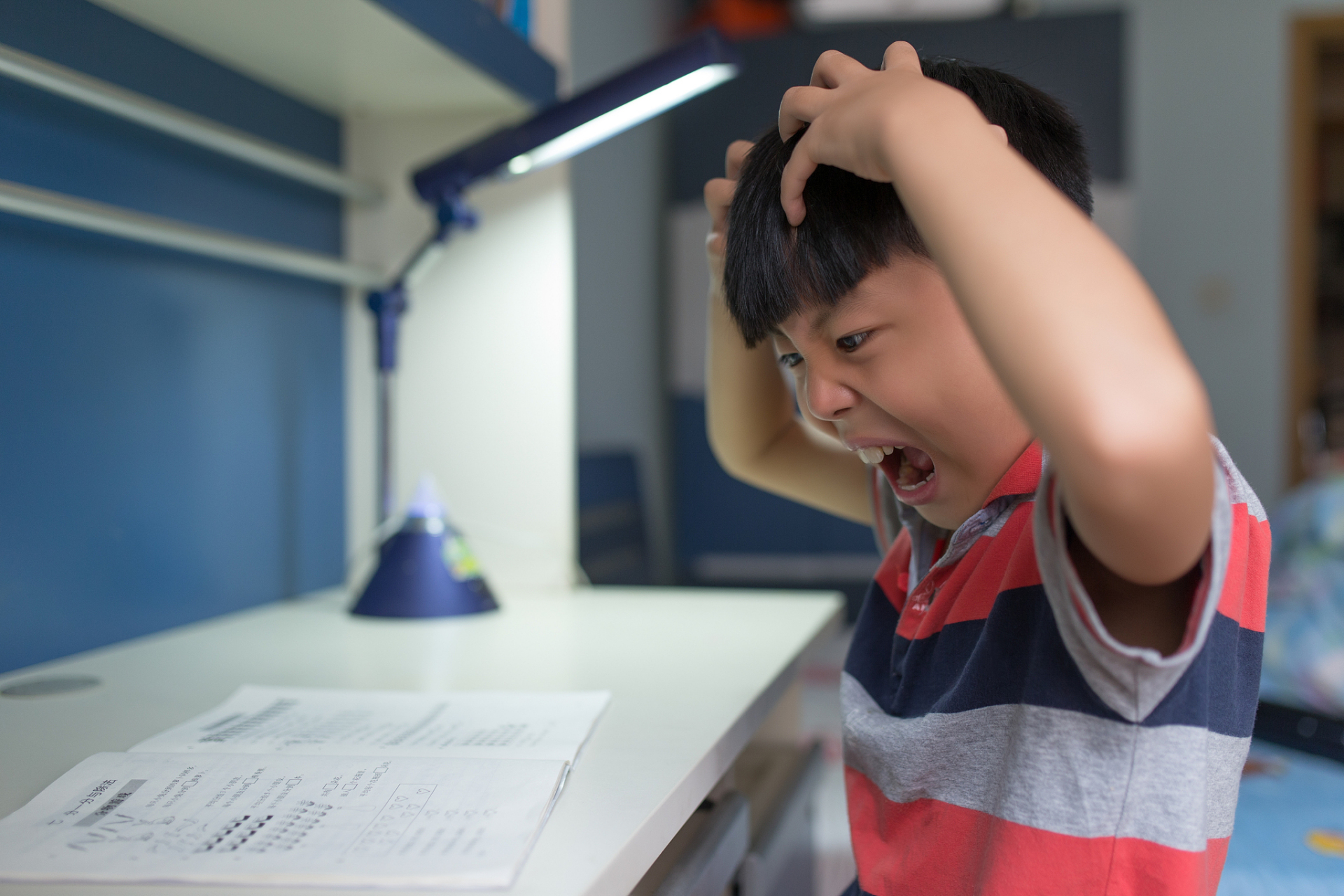 上小学的担忧图片图片