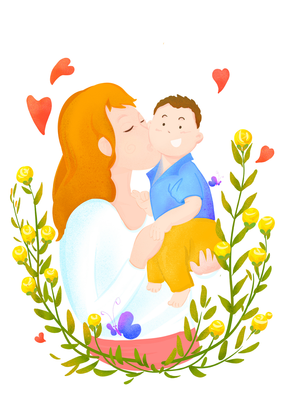 当男孩处于幼儿时期,他的生活渴望你的爱和陪伴, 怎么爱都不嫌多,这会