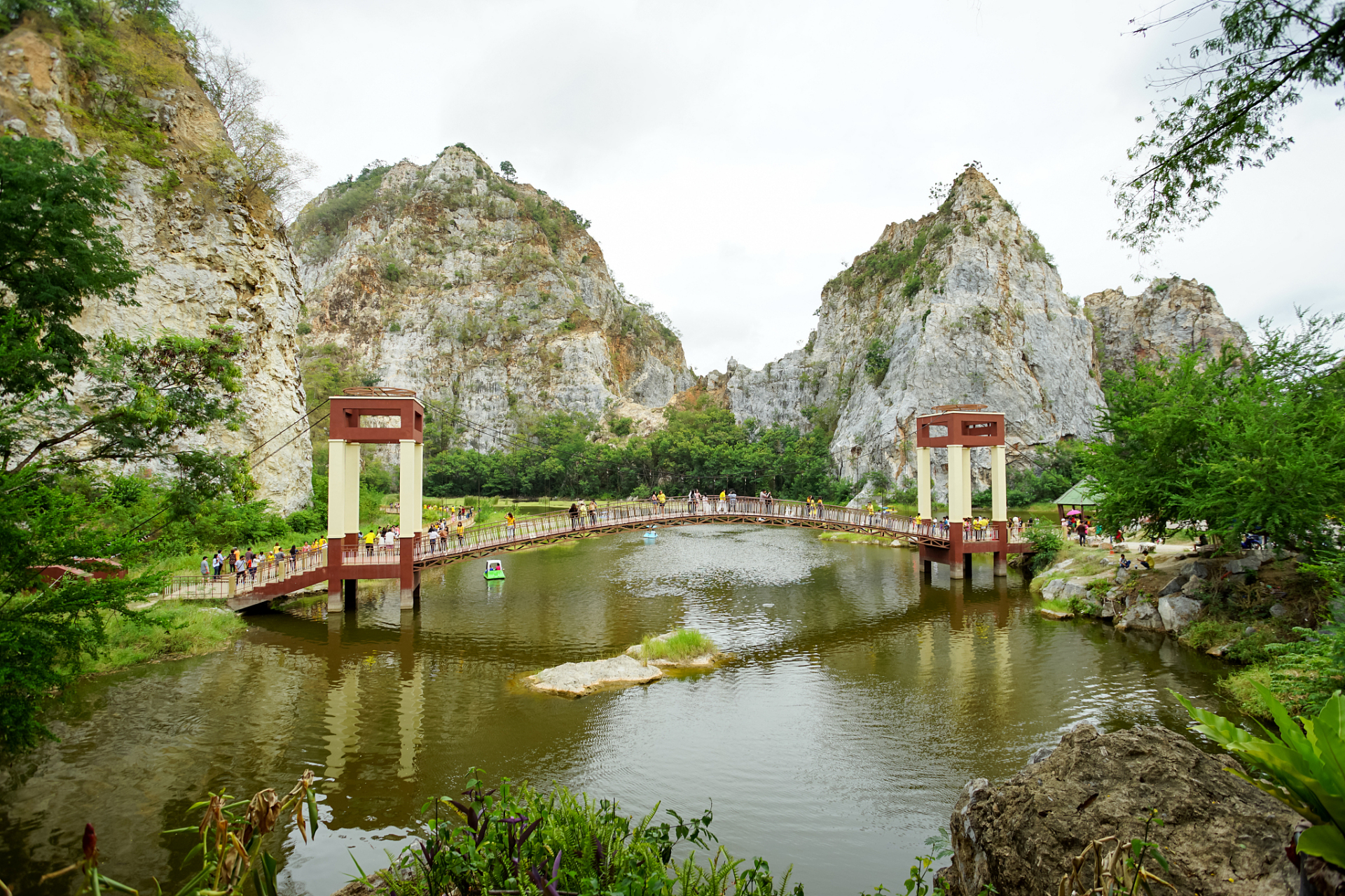 桂林南溪山,如一幅画卷展开在大地之上.